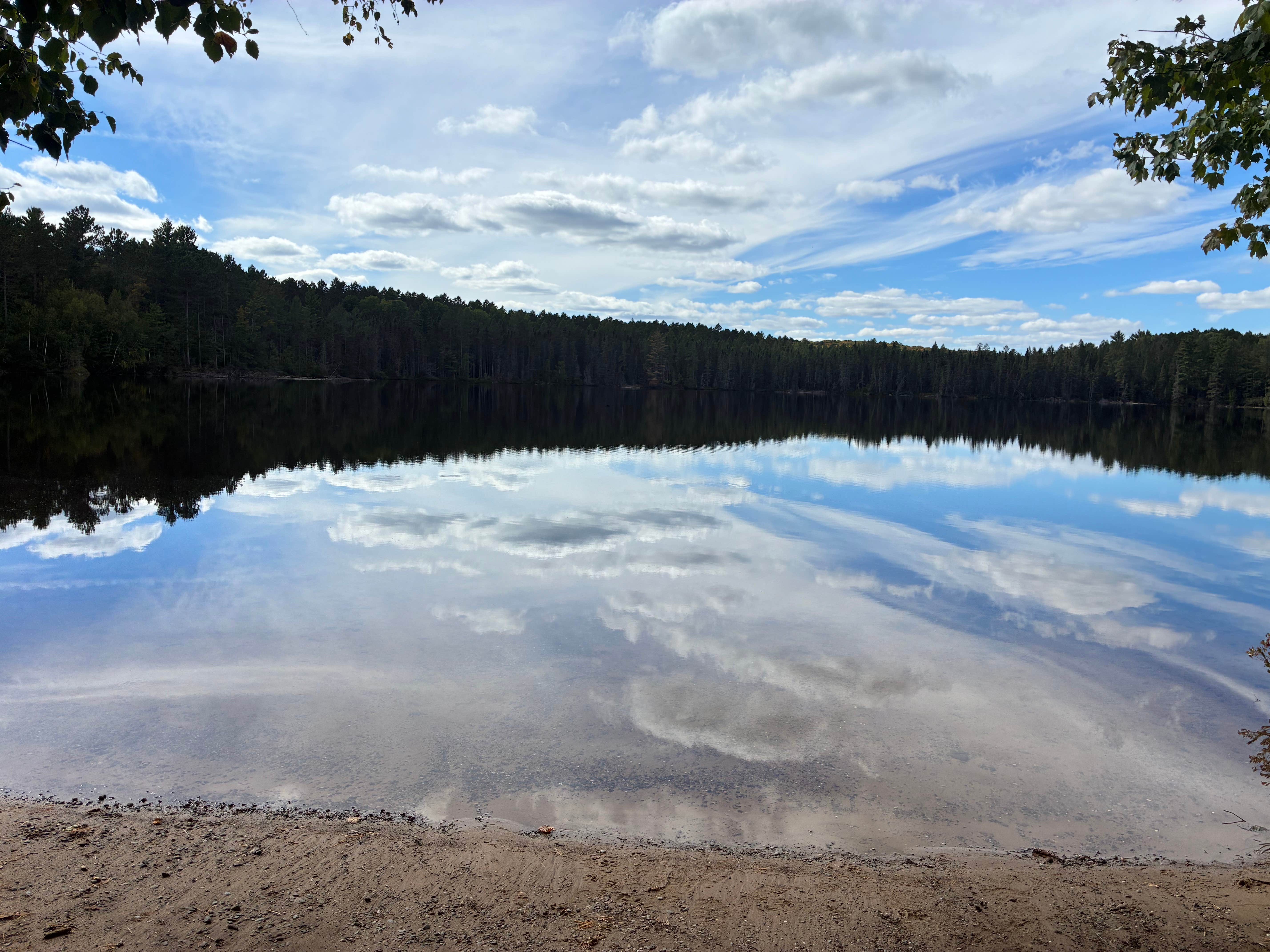Camper-submitted photo at Robinson Lake Dispersed Campsite near Sayner, WI
