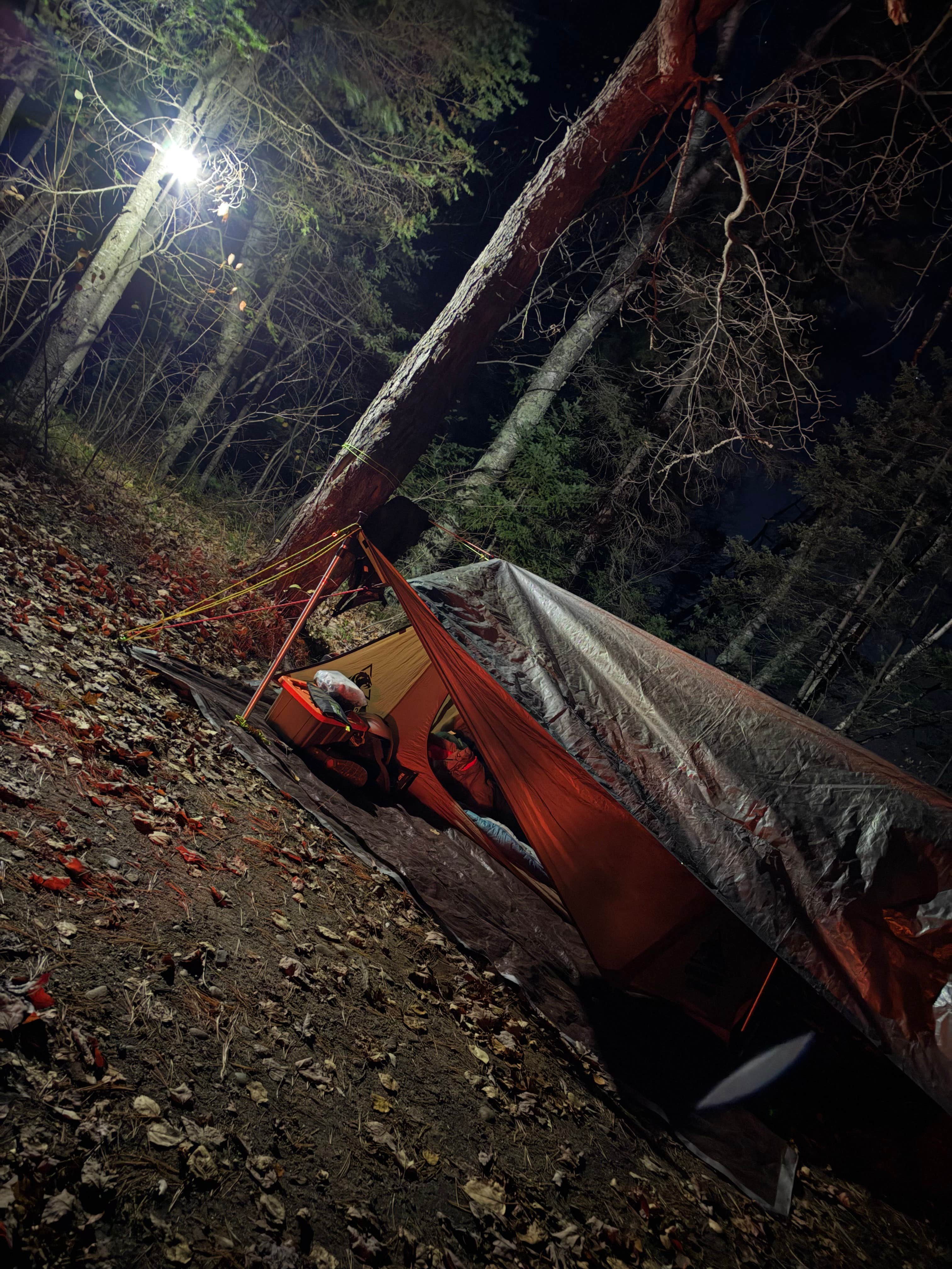 Camper-submitted photo at Robinson Lake Dispersed Campsite near Boulder Junction, WI