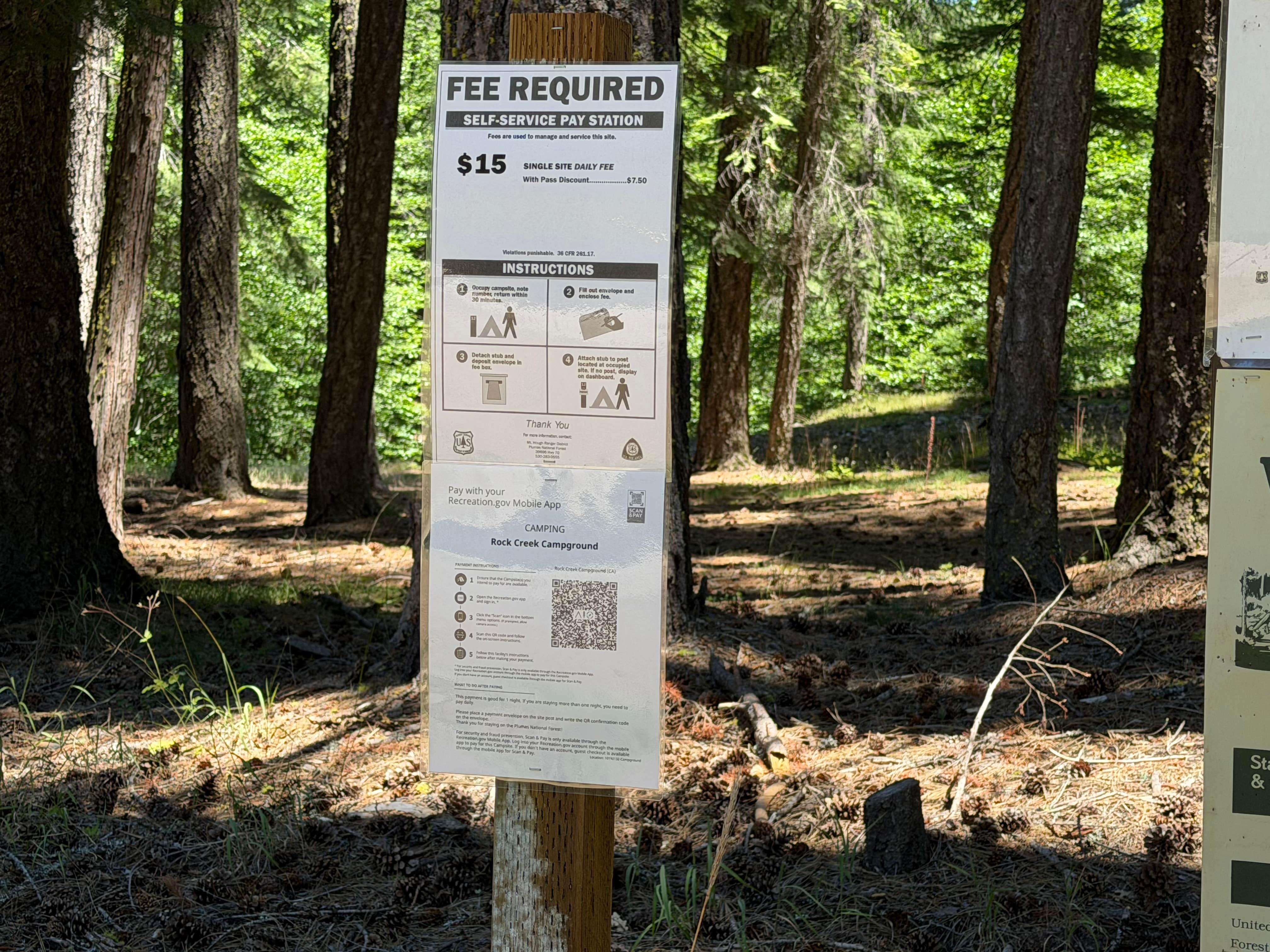 Camper-submitted photo at Rock Creek Campground (Ca) — Plumas National Forest near Meadow Valley, CA