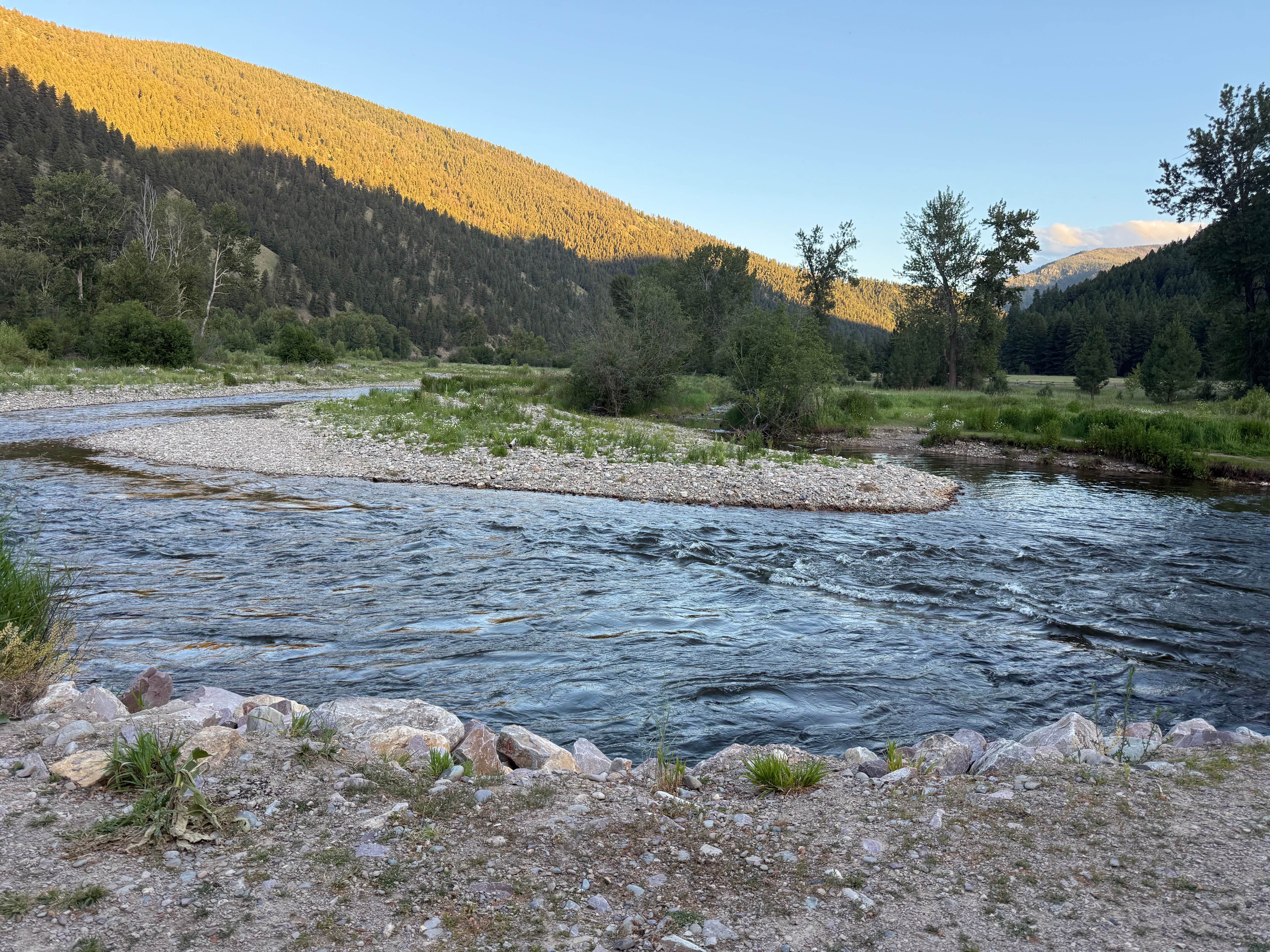 Camper-submitted photo at Rock Creek Dispersed Spot - Lolo near Clinton, MT