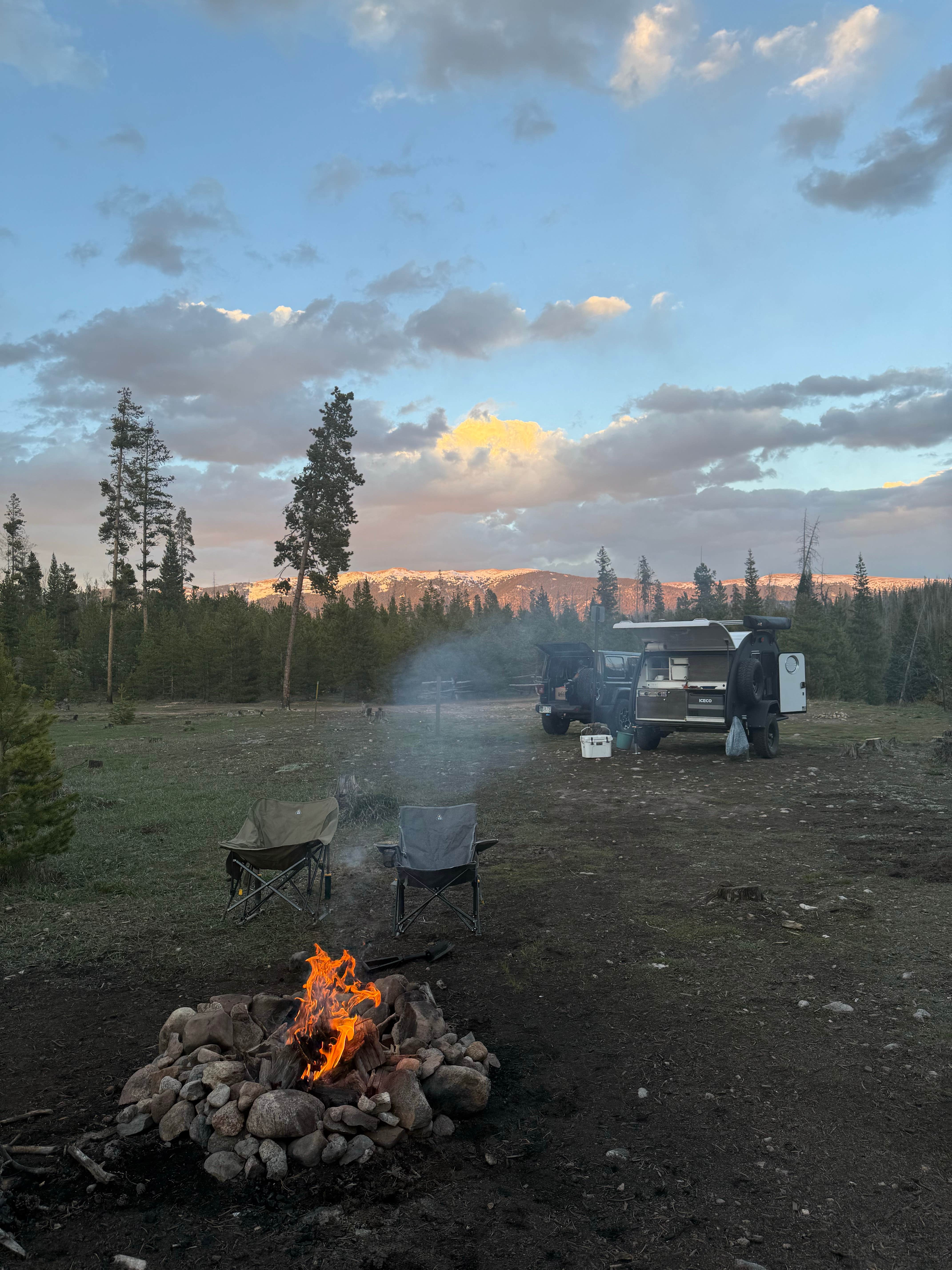 Camper-submitted photo at Rock Creek Designated Dispersed Camping near Heeney, CO