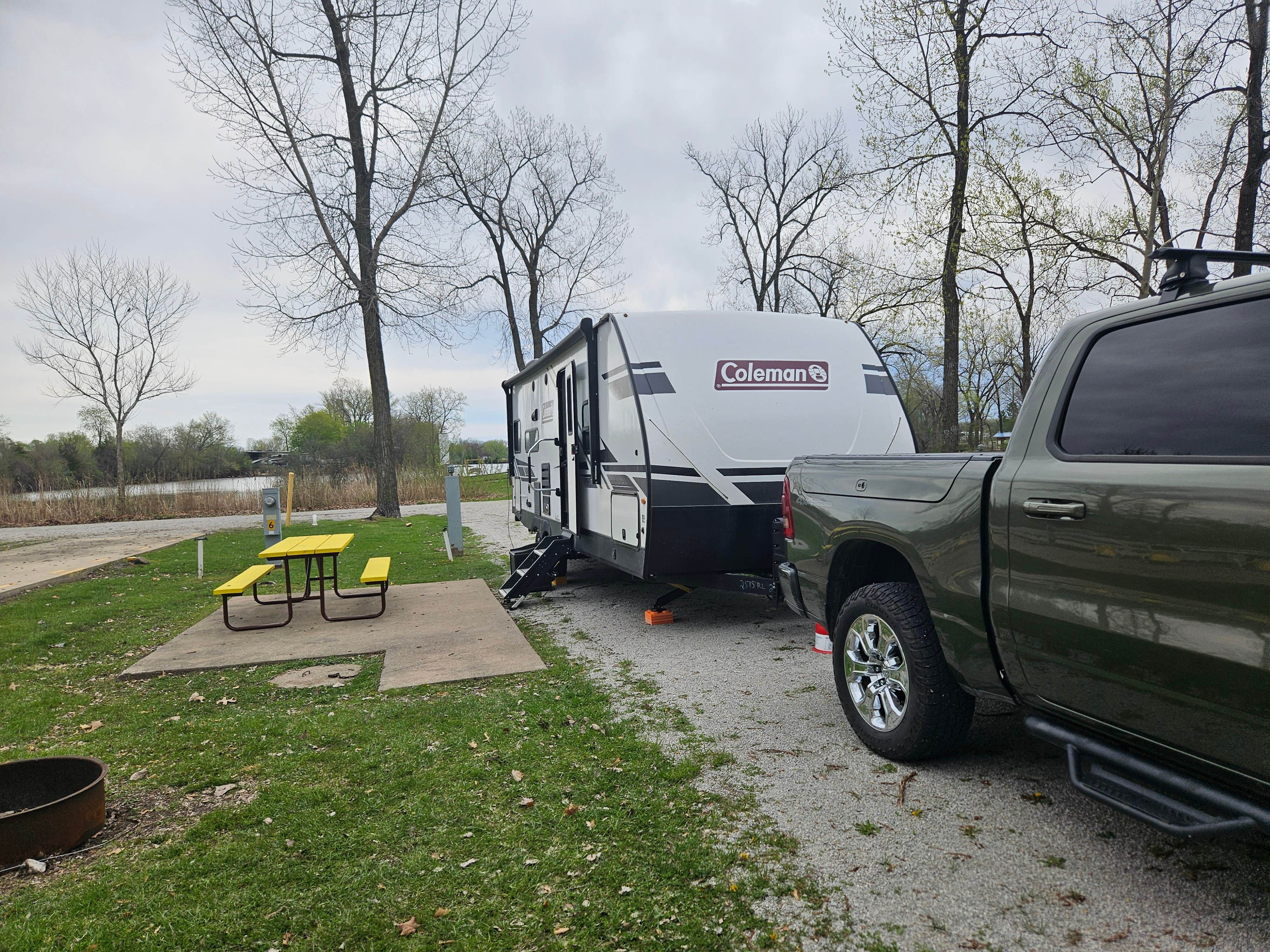Rachel G.'s photo of rv camping at Camelot Campground Quad Cities USA near Bettendorf, IA