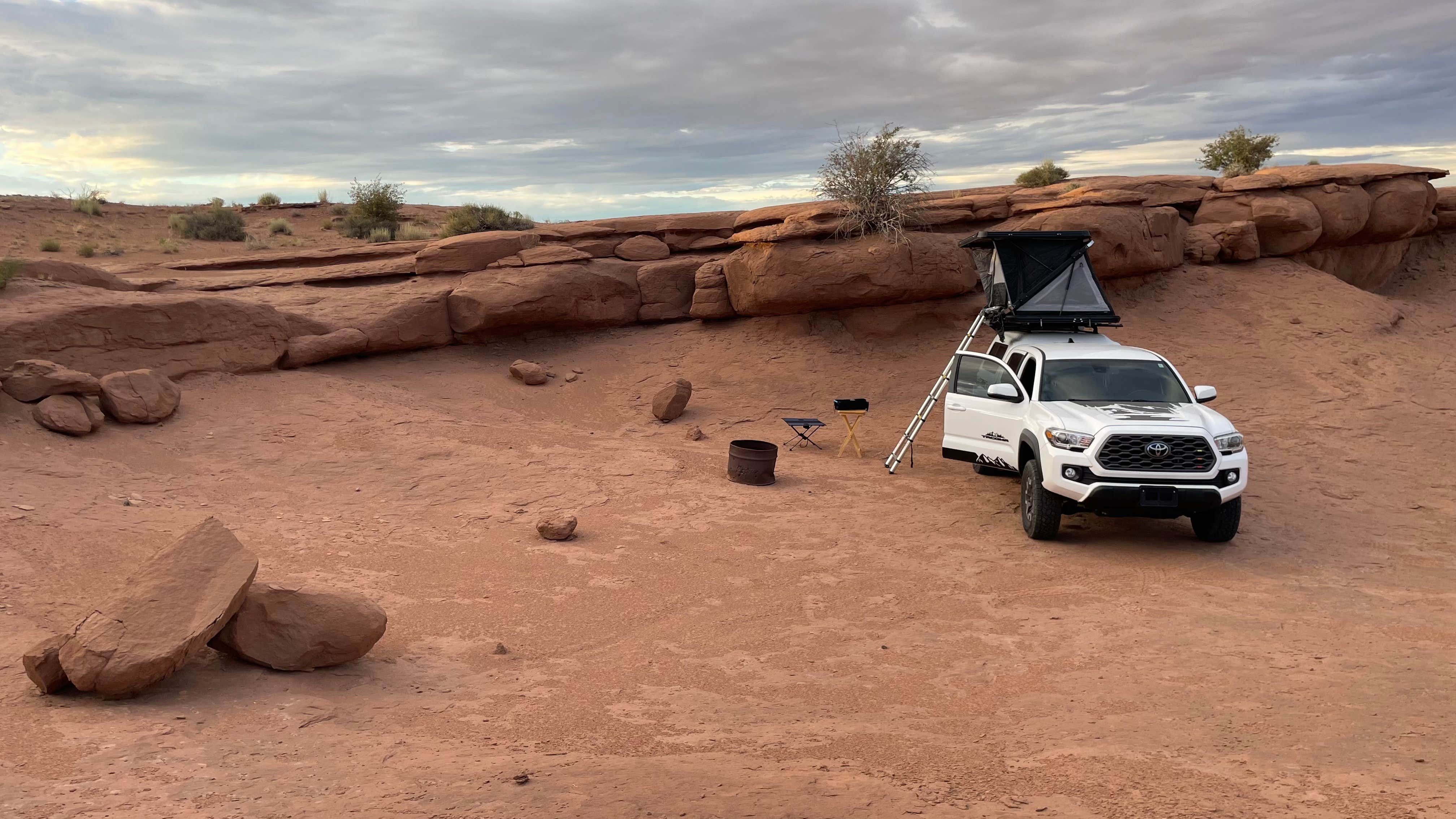 Camper-submitted photo at Rock Reservoir near Ferron, UT
