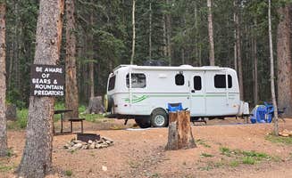 Ruth W.'s photo of rv camping at Rocking M Ranch Campground (RV Park) near Green Mountain Falls, CO