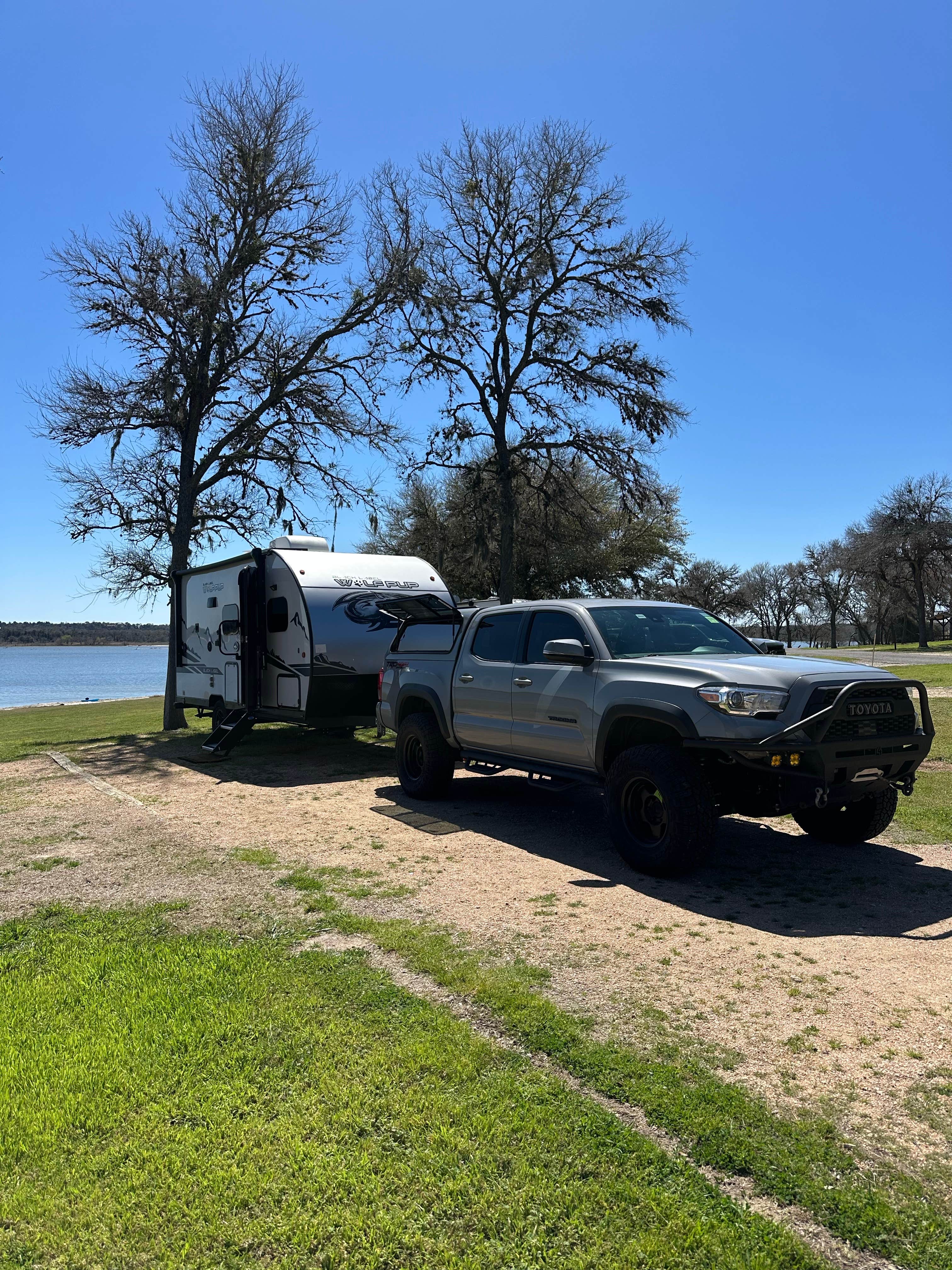 Tijana & Andrew C.'s photo of rv camping at Rocky Creek (Somerville Lake) near Somerville, TX
