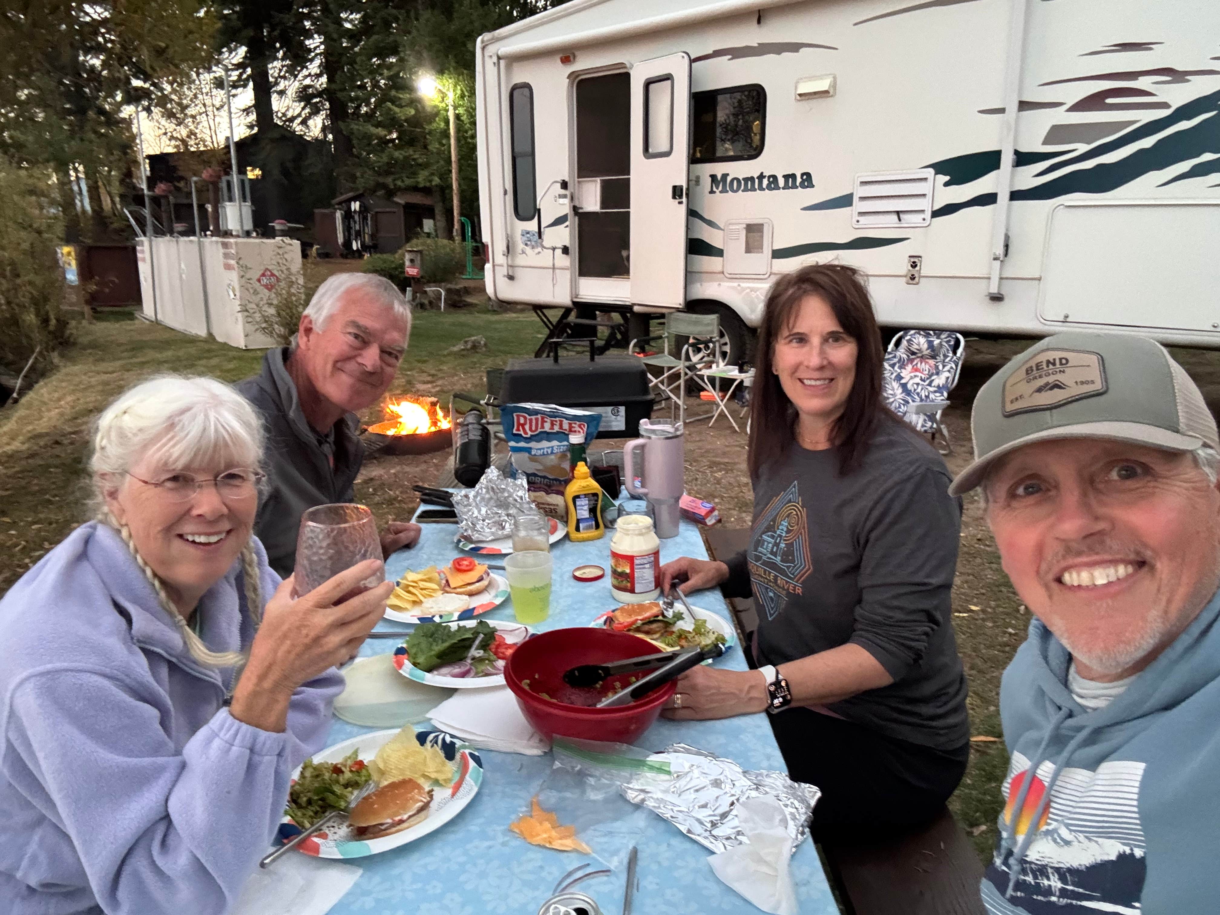 Lisa M.'s photo of rv camping at Rocky Point Resort near Chiloquin, OR