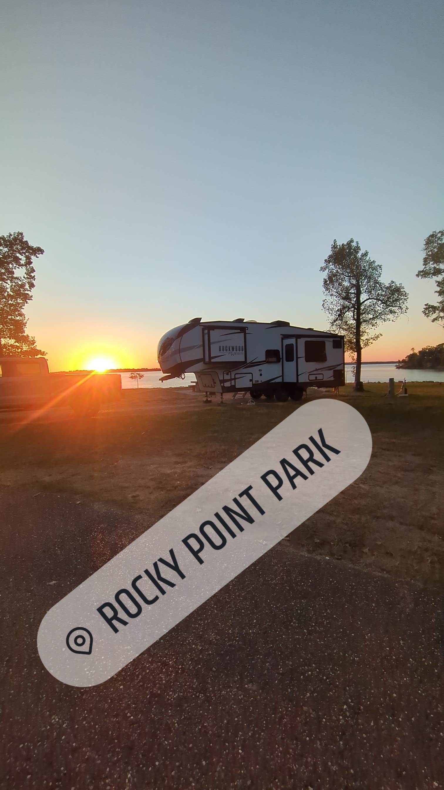 Bob M.'s photo of rv camping at Rocky Point(wright Patman Dam) near Ashdown, AR