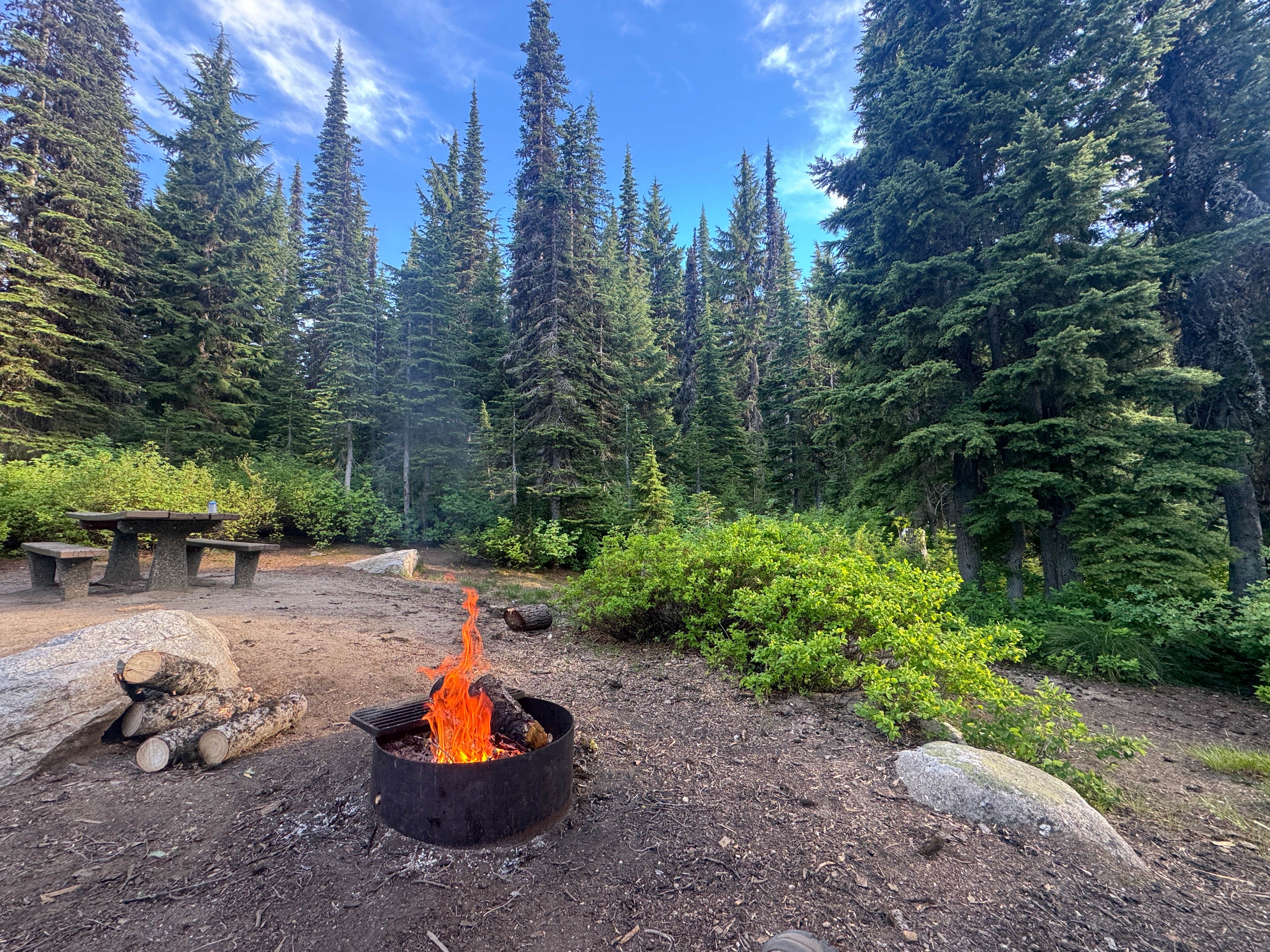 Camper-submitted photo at Rocky Ridge Lake Campground near Nez Perce-Clearwater National Forests