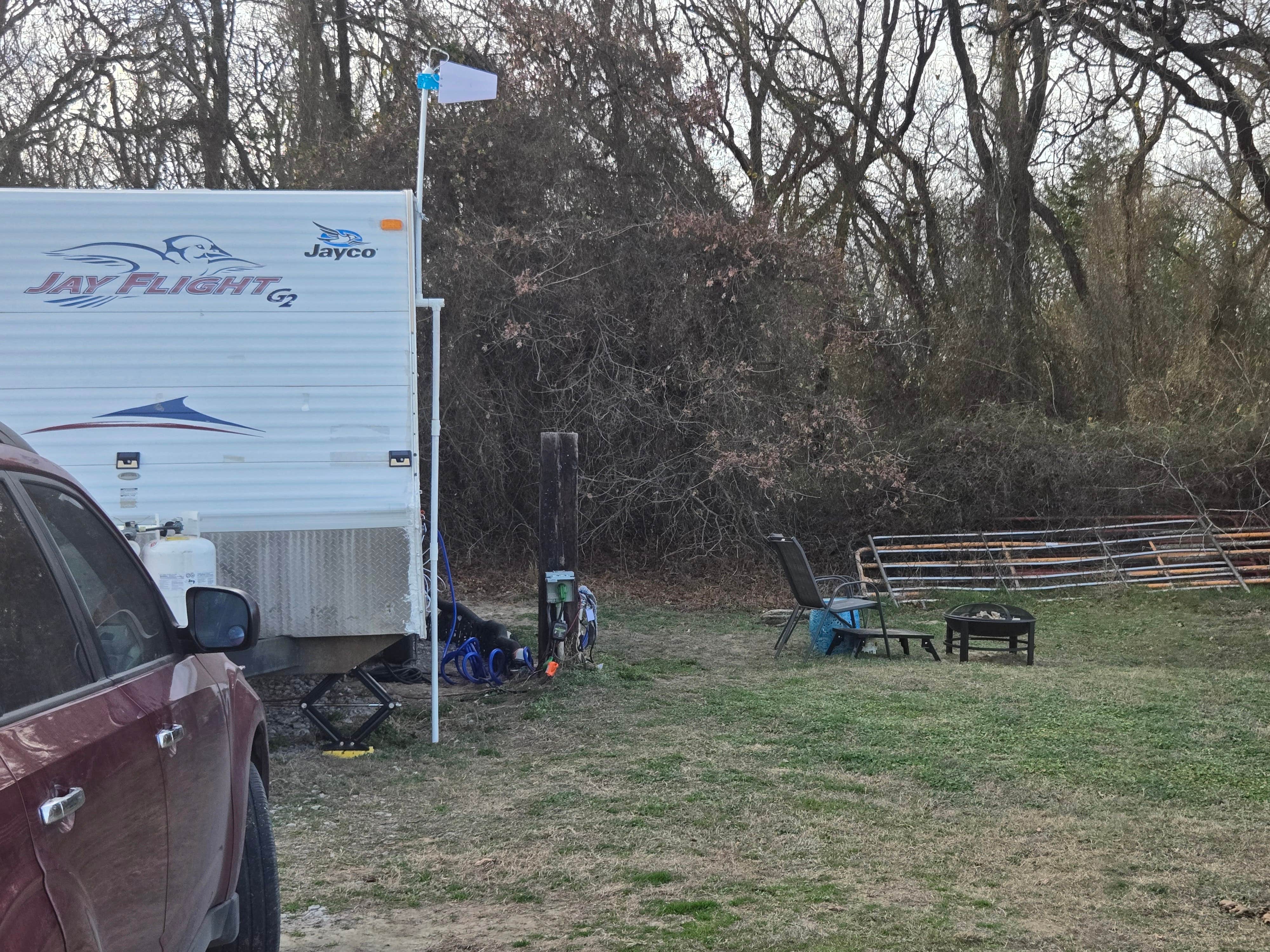 Camper-submitted photo at Rolling Stone Stables and RV park near Seminole, OK