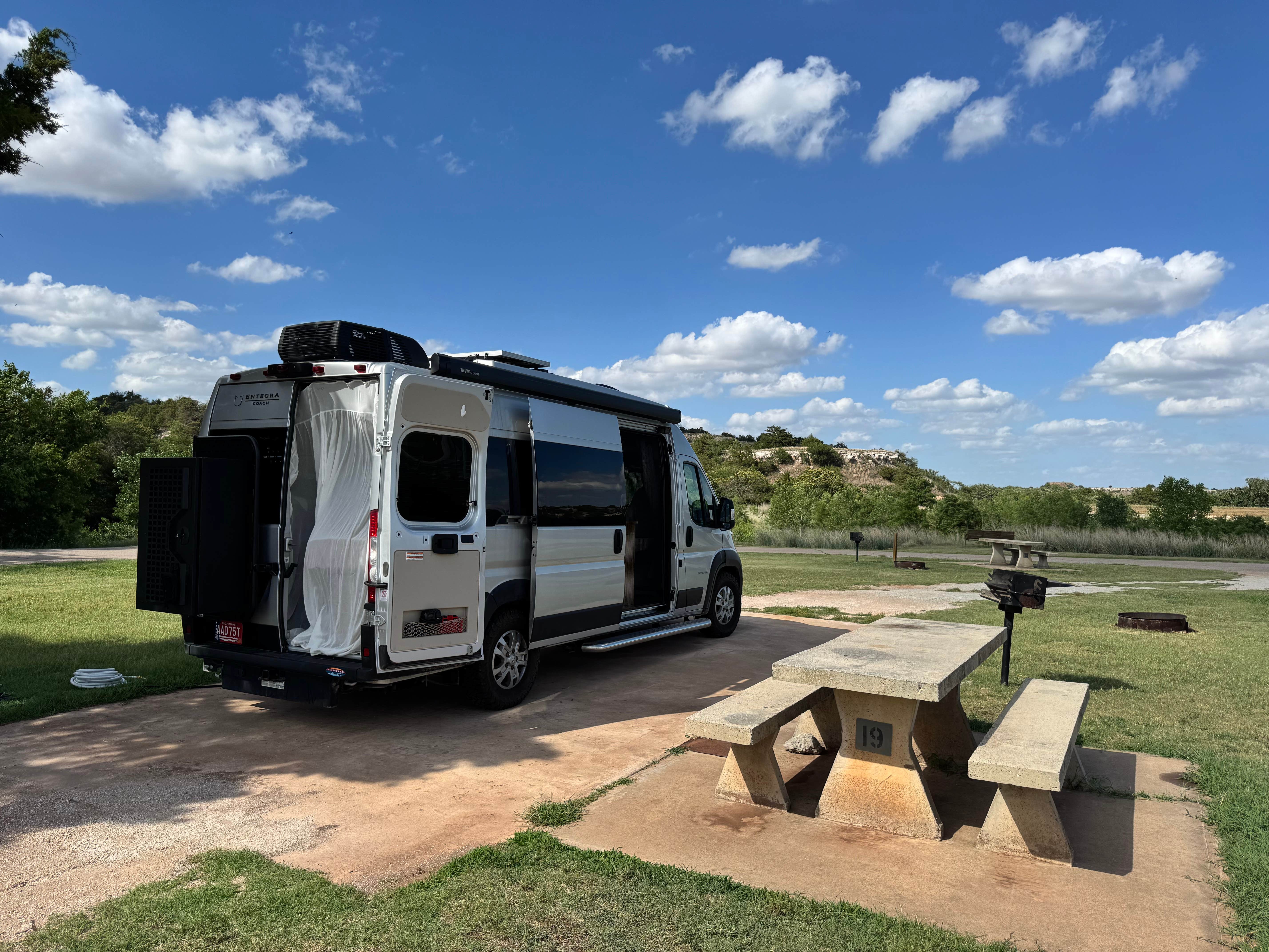 Irene C.'s photo of rv camping at Roman Nose State Park — Roman Nose State Resort Park near Hitchcock, OK