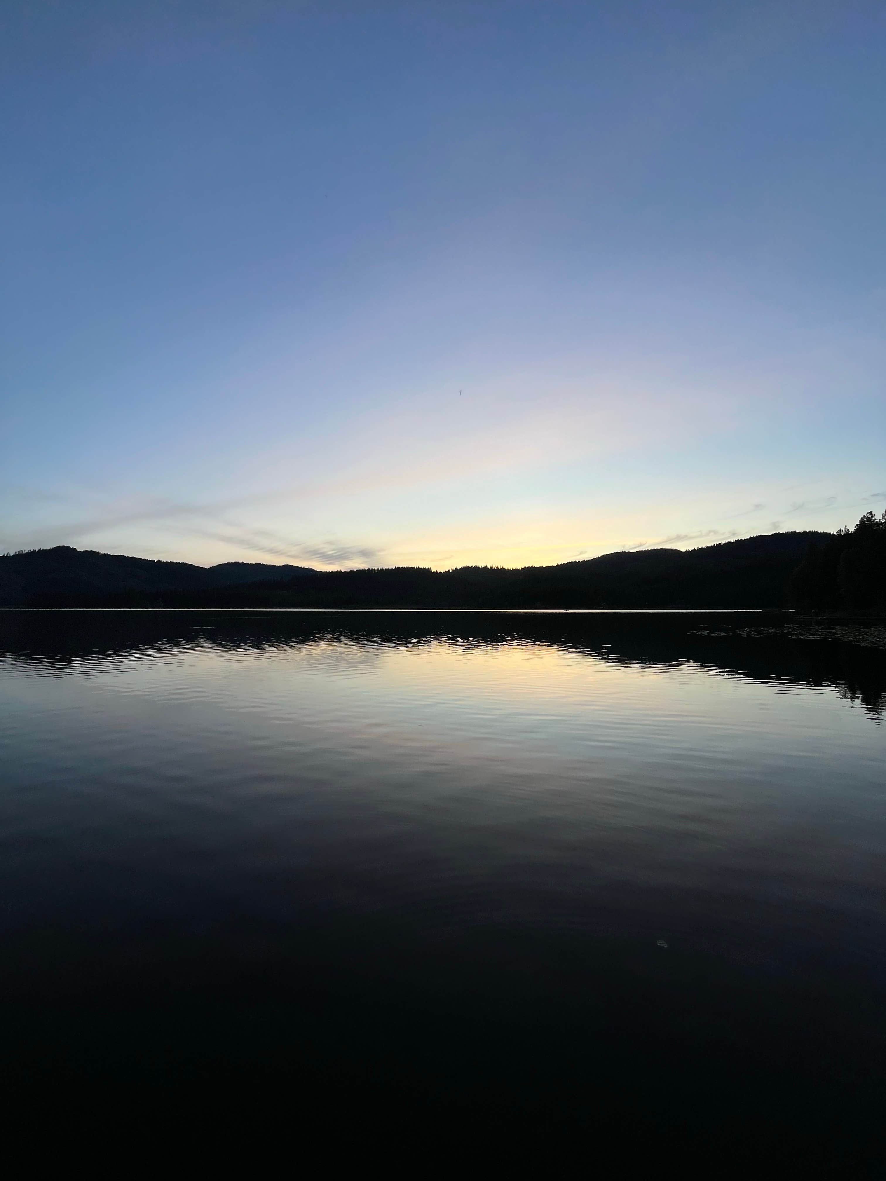 William P.'s photo of a dispersed camping area at Rose Lake near Harrison, ID