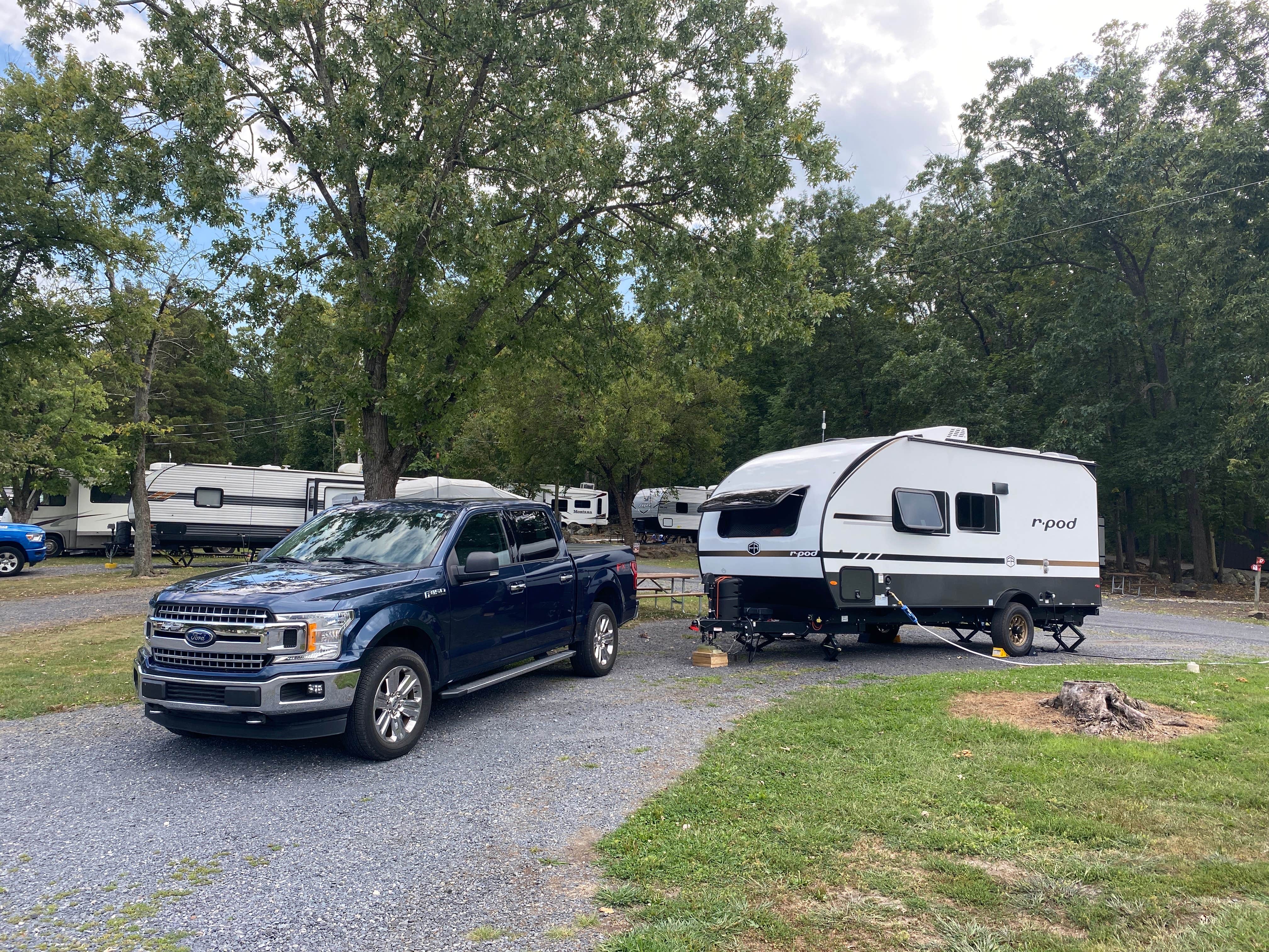 John L.'s photo of rv camping at Round Top Campground near Waterford, VA