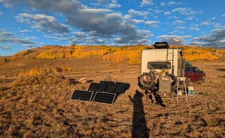 Greg L.'s photo of camping with pets at Boulder Mtn-Roundup Flat Dispersed near Teasdale, UT