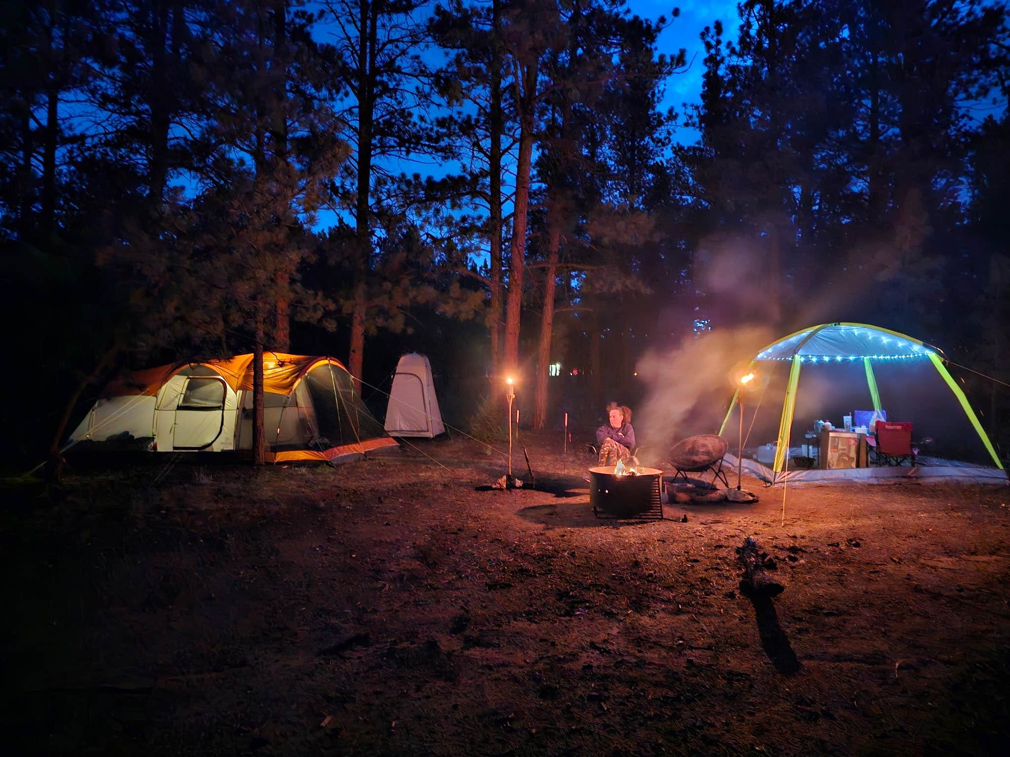 Sonja T.'s photo of a dispersed camping area at Route 31 Camp near Guffey, CO