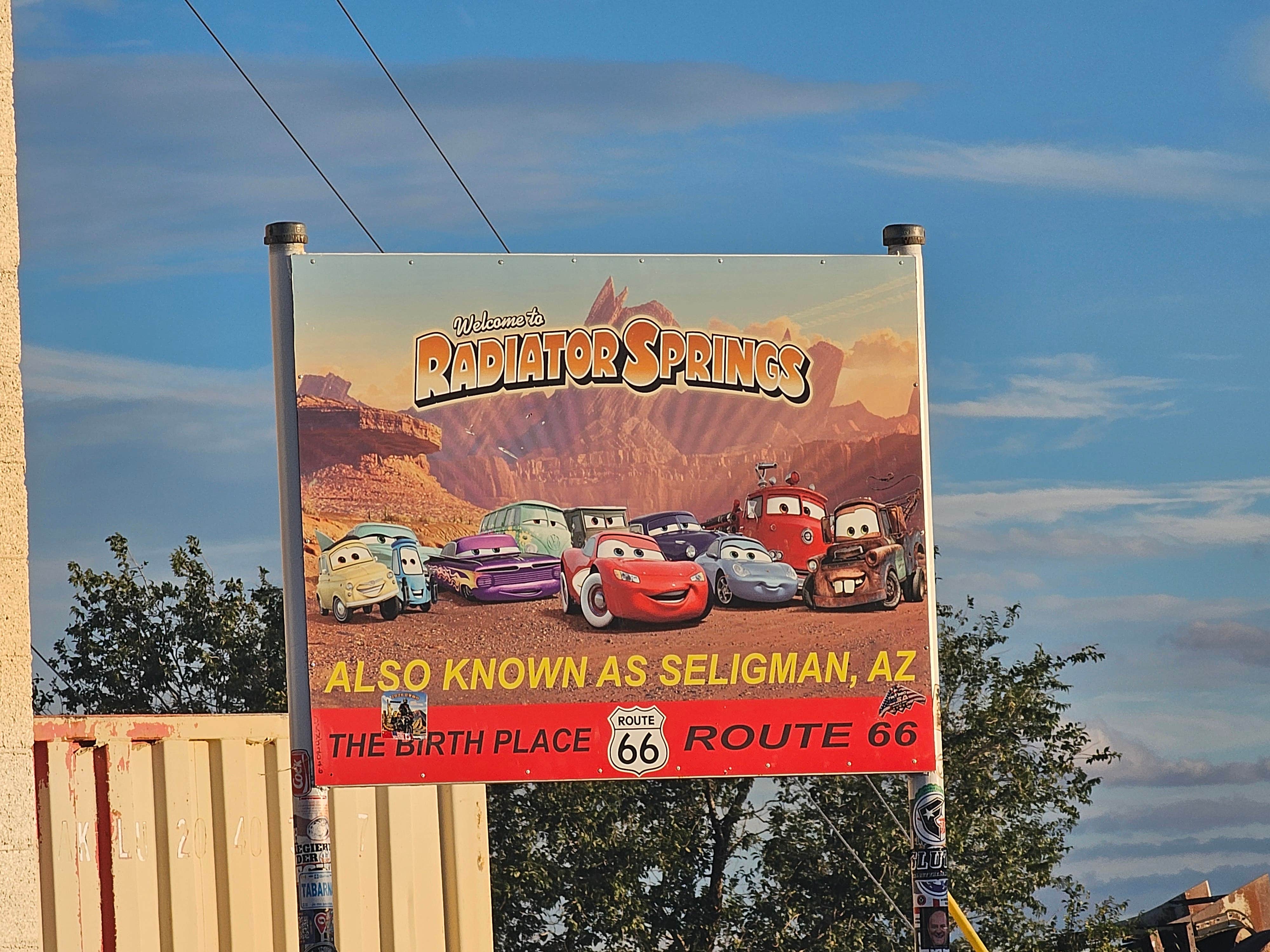 Camper-submitted photo at Route 66 General Store & RV Park near Seligman, AZ