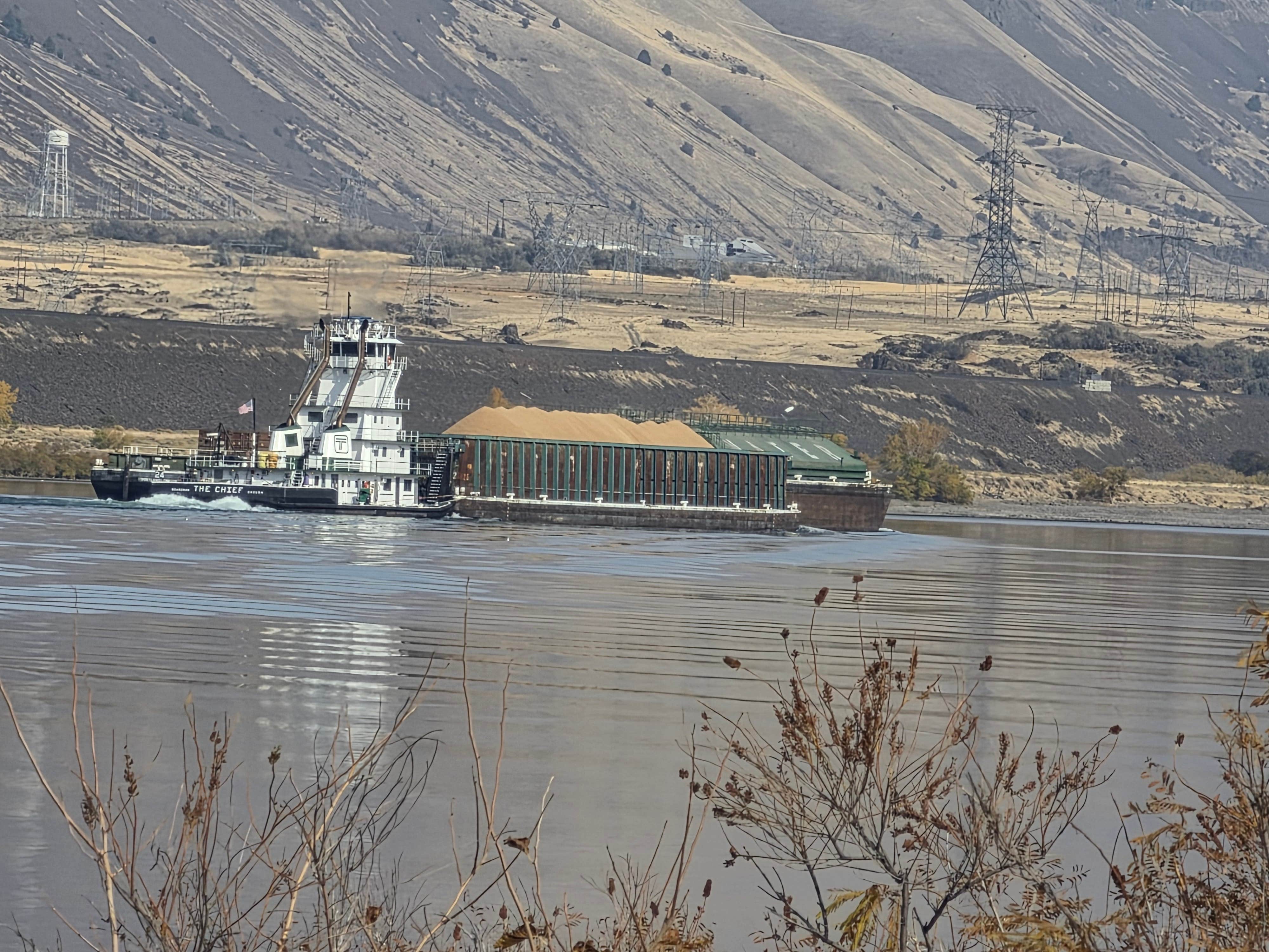 Camper-submitted photo at Rufus gravel pit near John Day Lock and Dam, Lake Umatilla