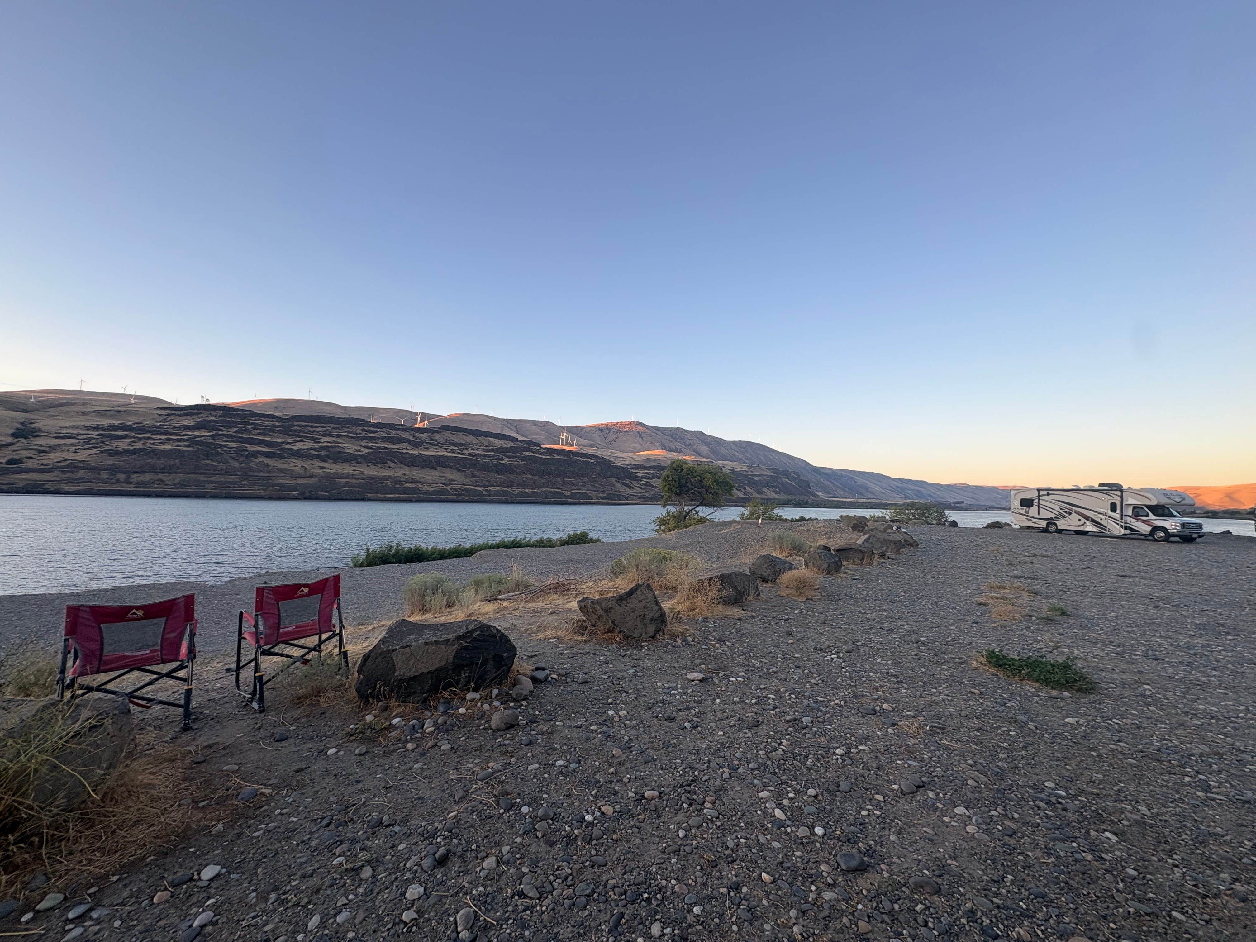 Camper-submitted photo at Rufus Landing near John Day Lock and Dam, Lake Umatilla