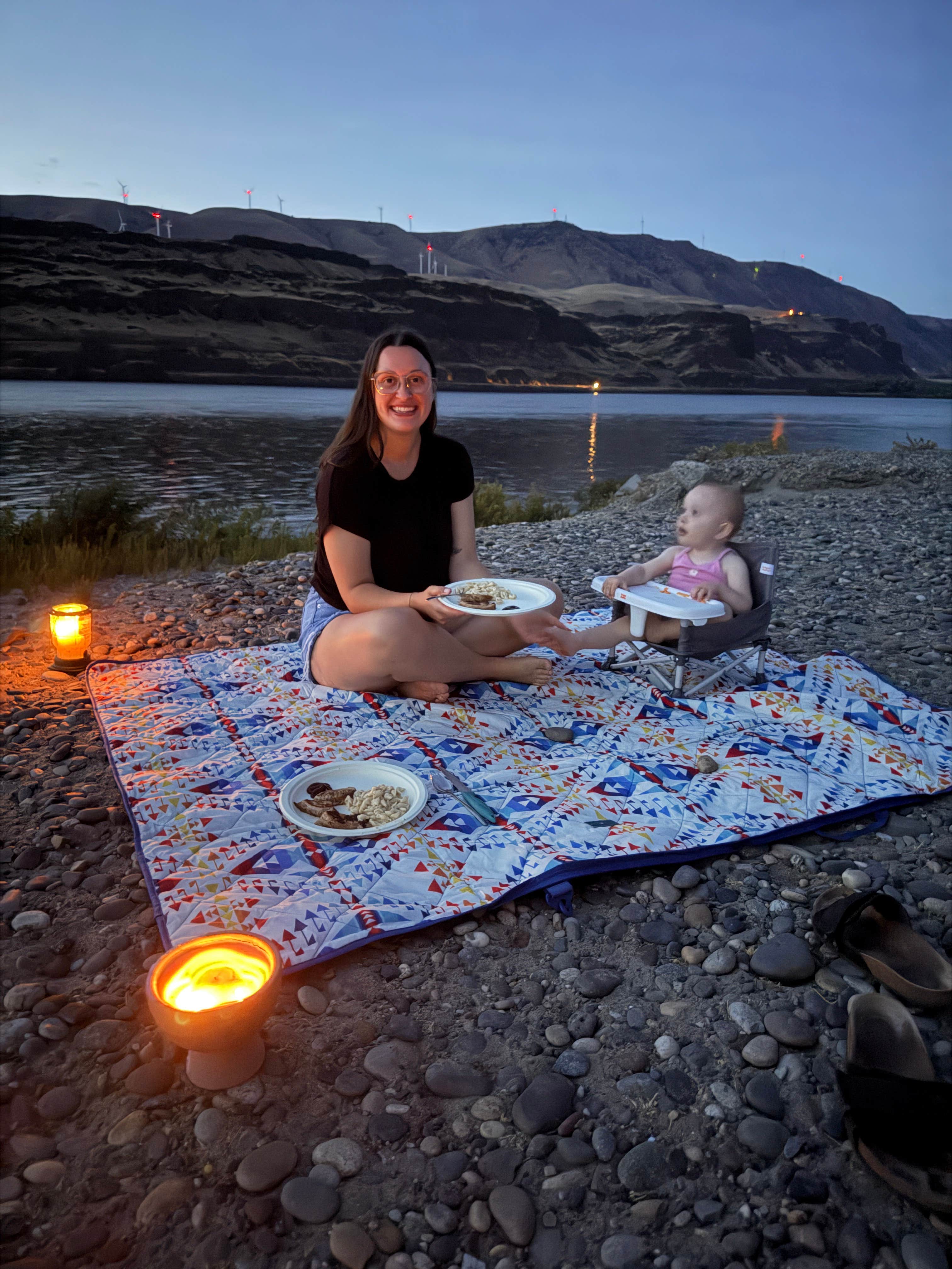 Camper-submitted photo at Rufus Landing near John Day Lock and Dam, Lake Umatilla