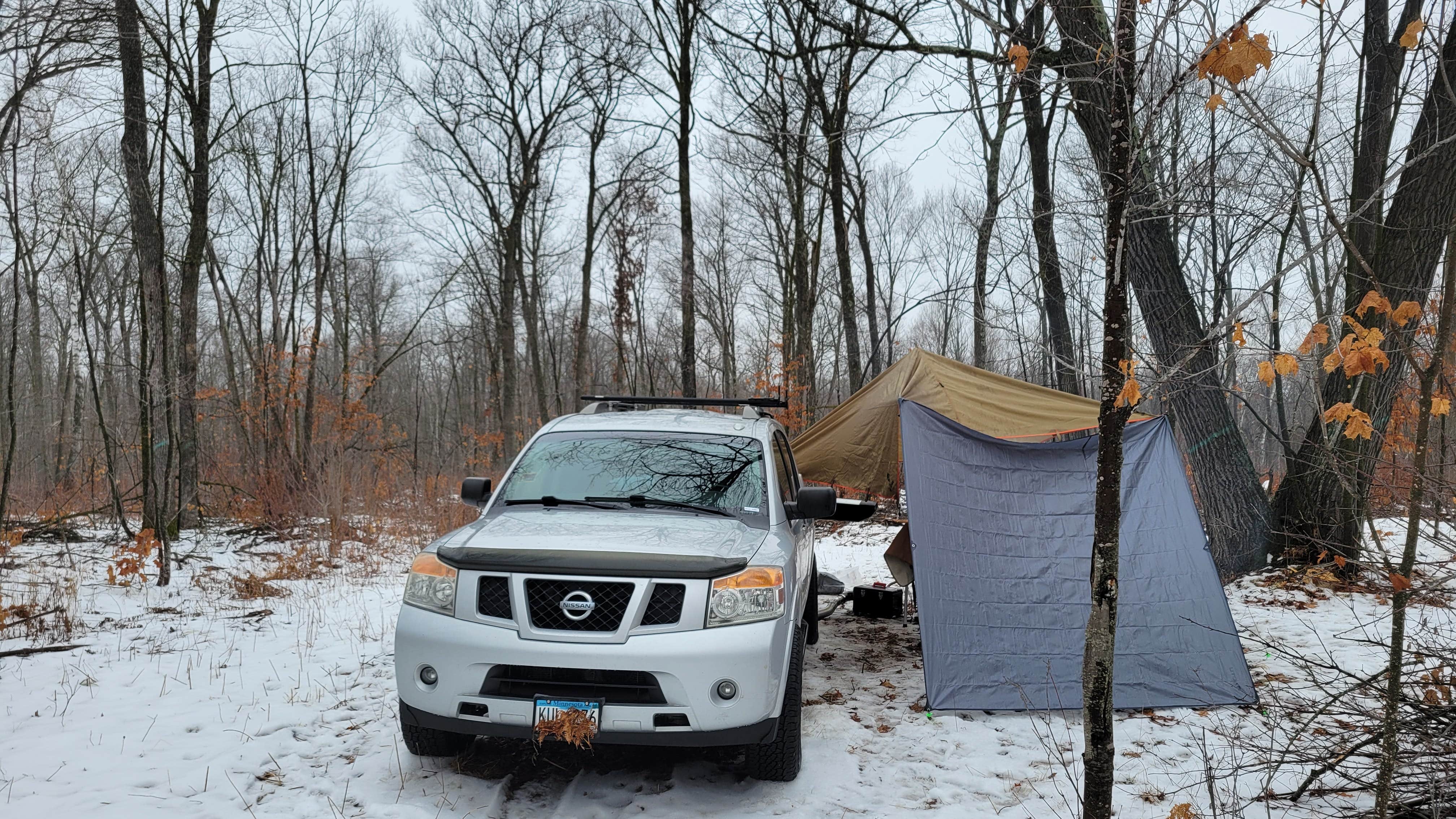 Skip H.'s photo of tent camping at Rum River State Forest near Hinckley, MN