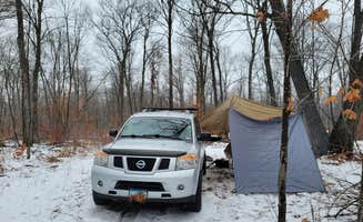 Skip H.'s photo of a dispersed camping area at Rum River State Forest near Crosby, MN