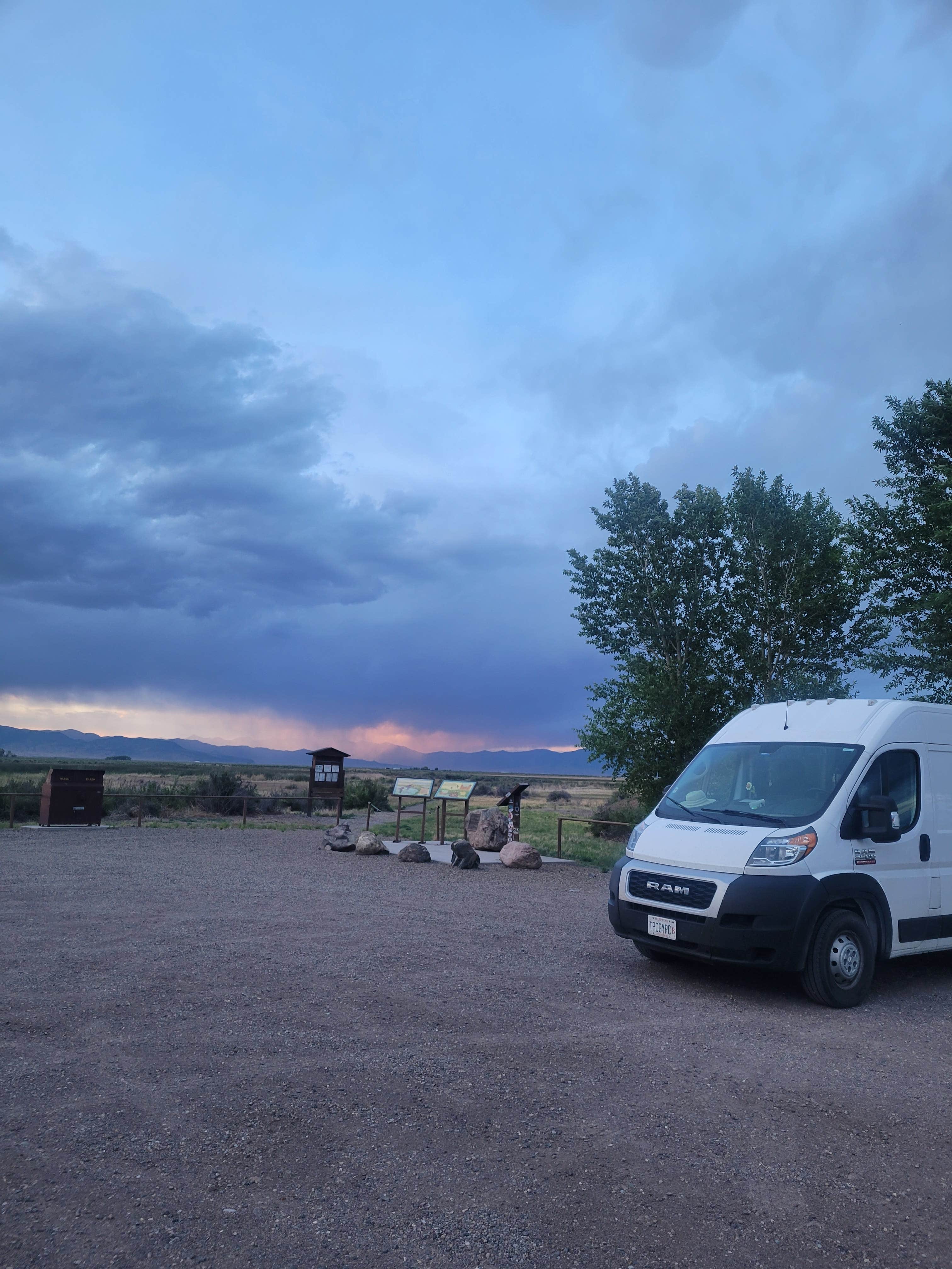 Camper-submitted photo at Russell Lake Wildlife Refuge near Monte Vista, CO