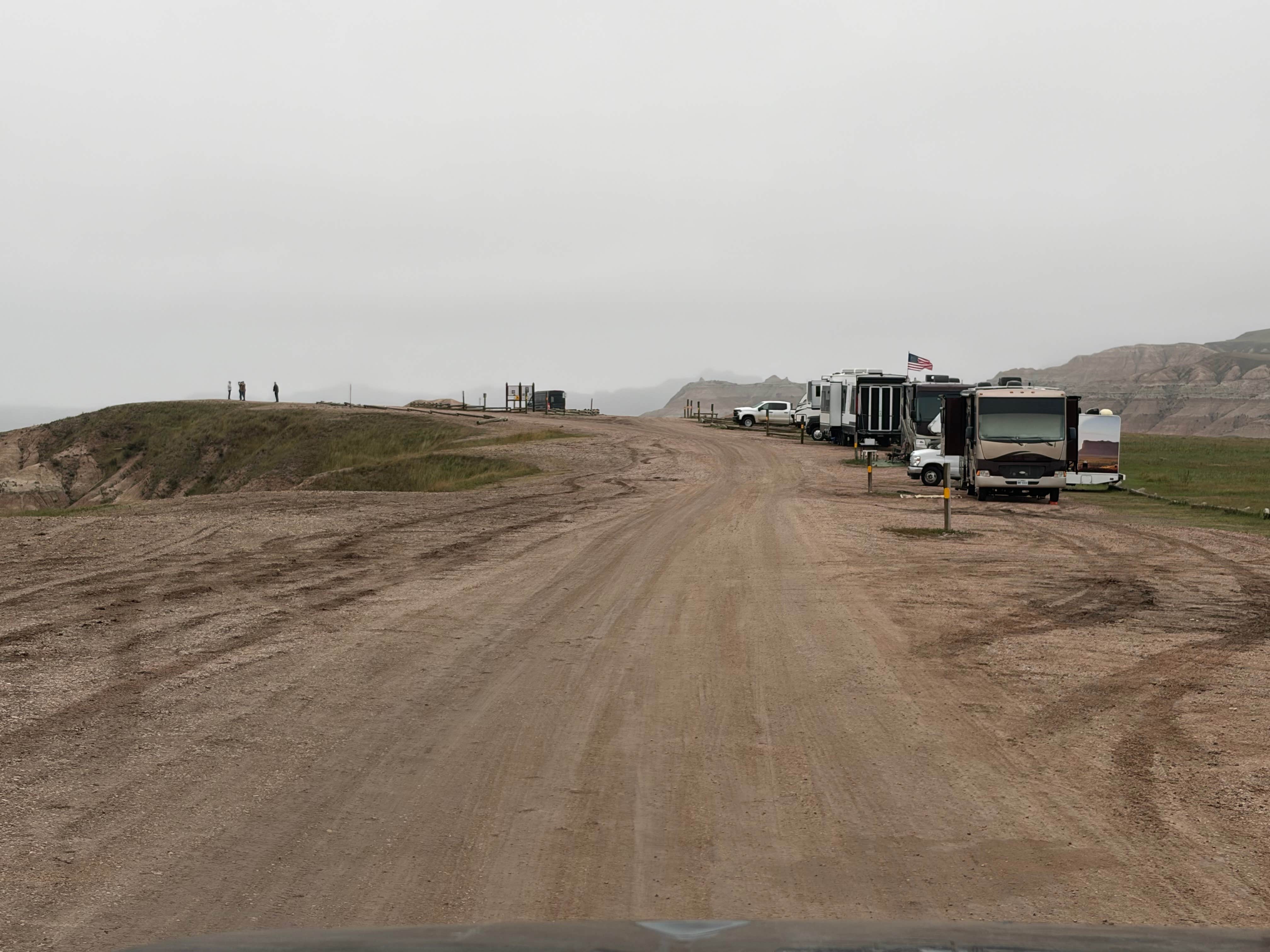 Camper-submitted photo at rv row at badlands dispersed camping near Wall, SD