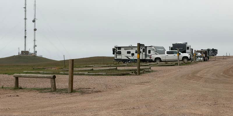 Camper submitted image from rv row at badlands dispersed camping