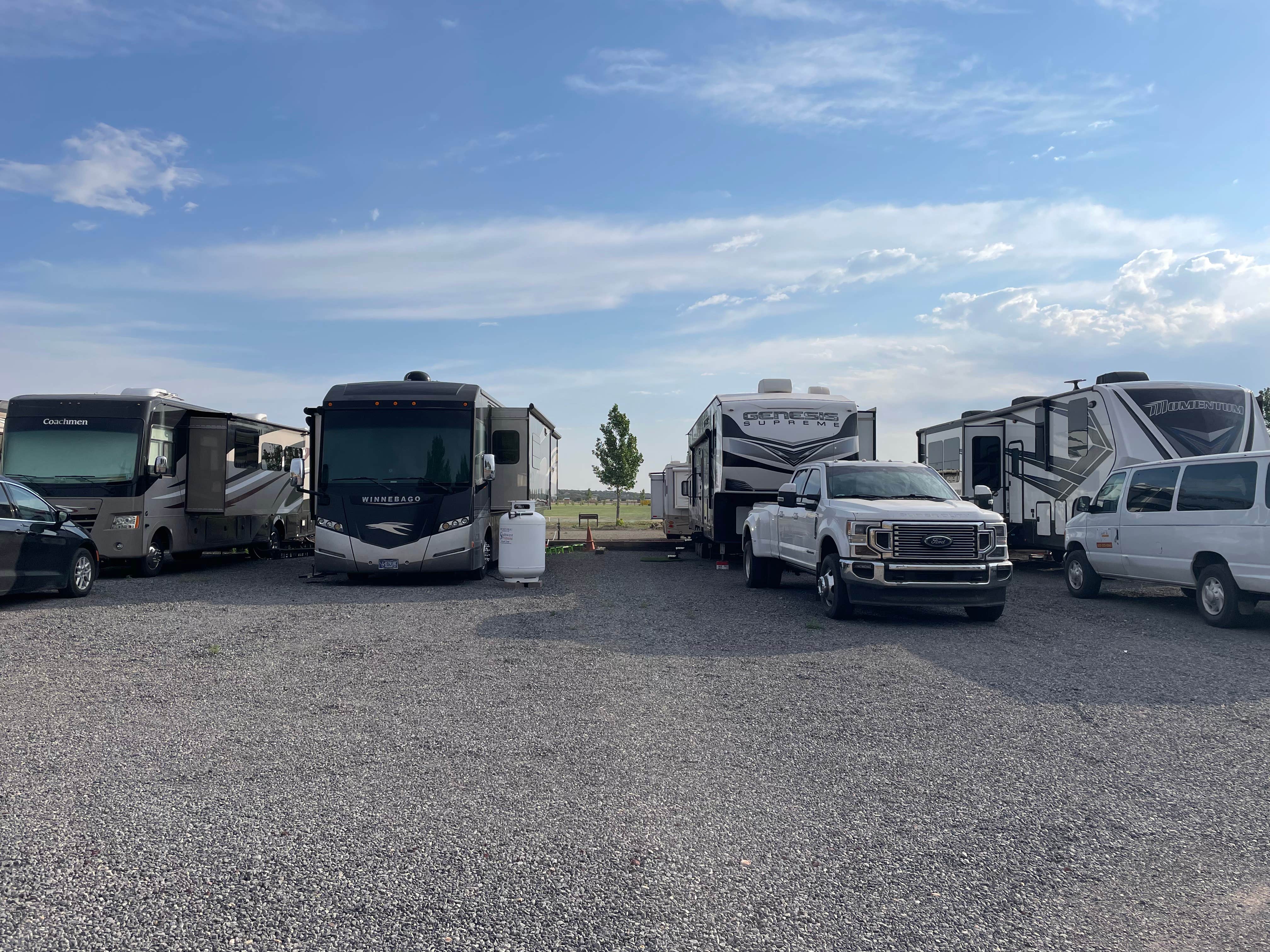 marine J.'s photo of rv camping at RV Park at HIPICO Santa Fe near Ribera, NM