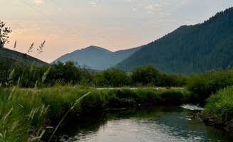 joy M.'s photo of a dispersed camping area at S Fall Creek Road Dispersed near Jackson, WY