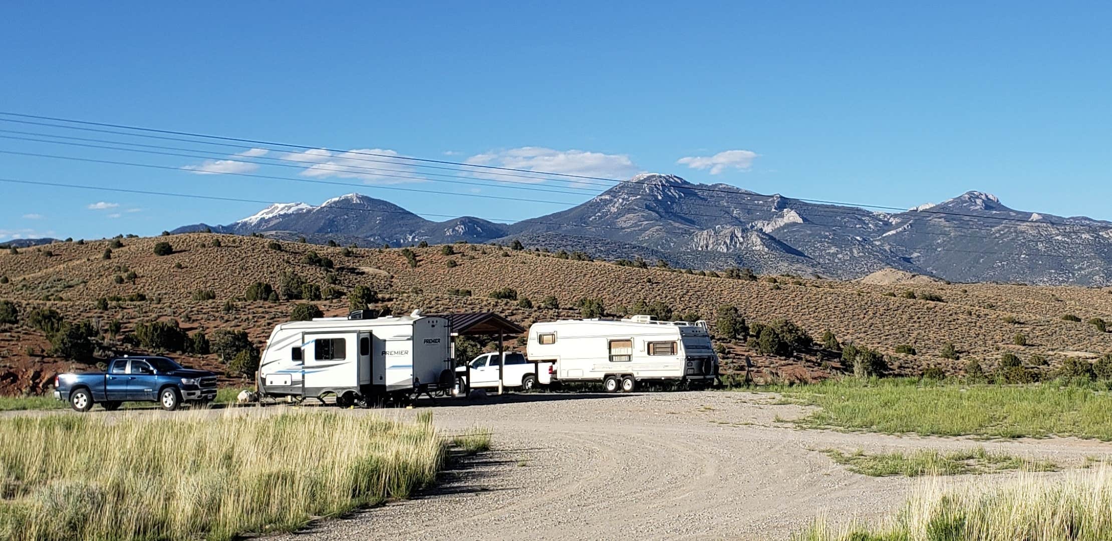 Shannon D.'s photo of rv camping at Sacramento Pass BLM Campground near Great Basin National Park