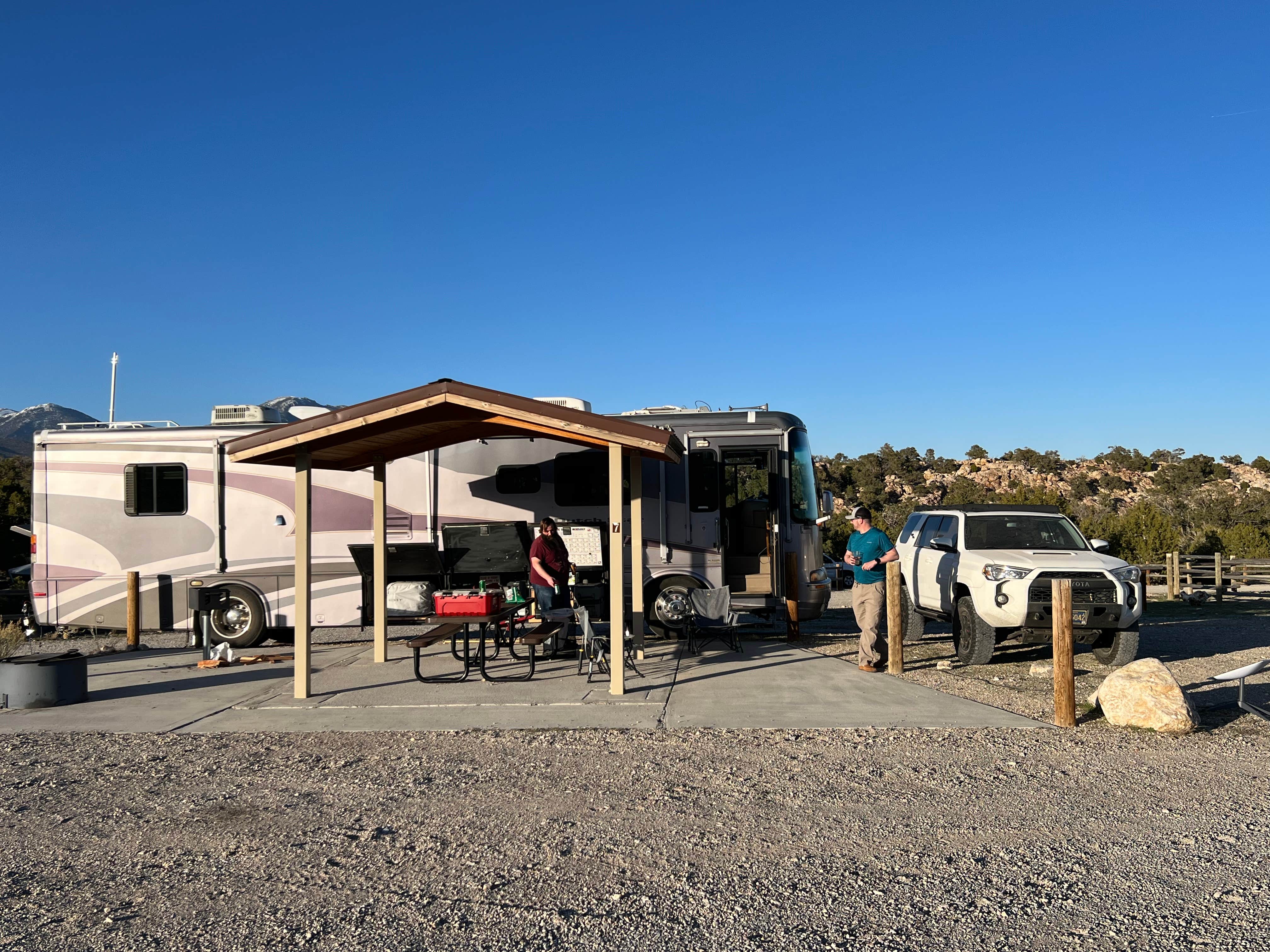 Camper-submitted photo at Sacramento Pass BLM Campground near Baker, NV