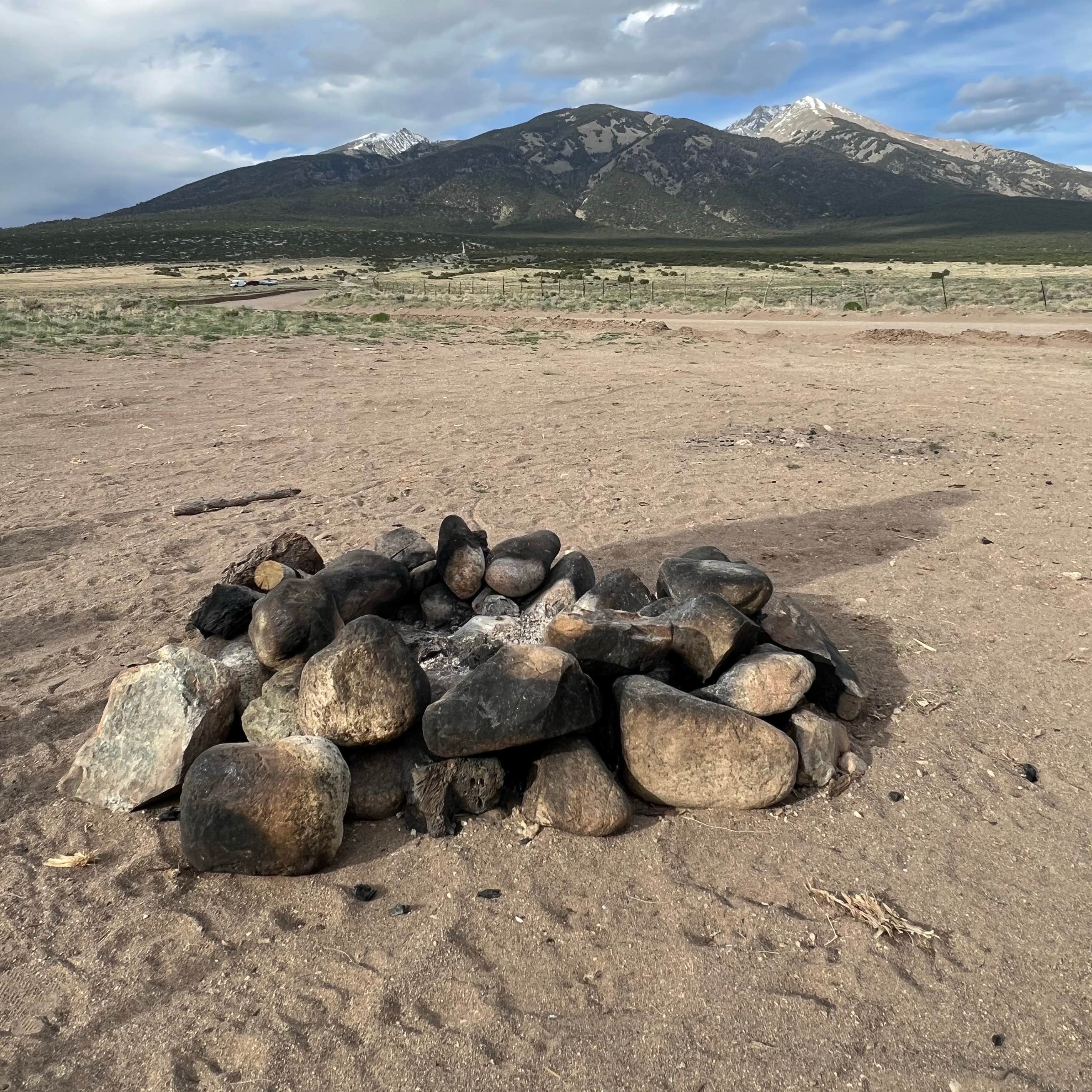 Sacred White Shell Mountain Camping | Mosca, CO