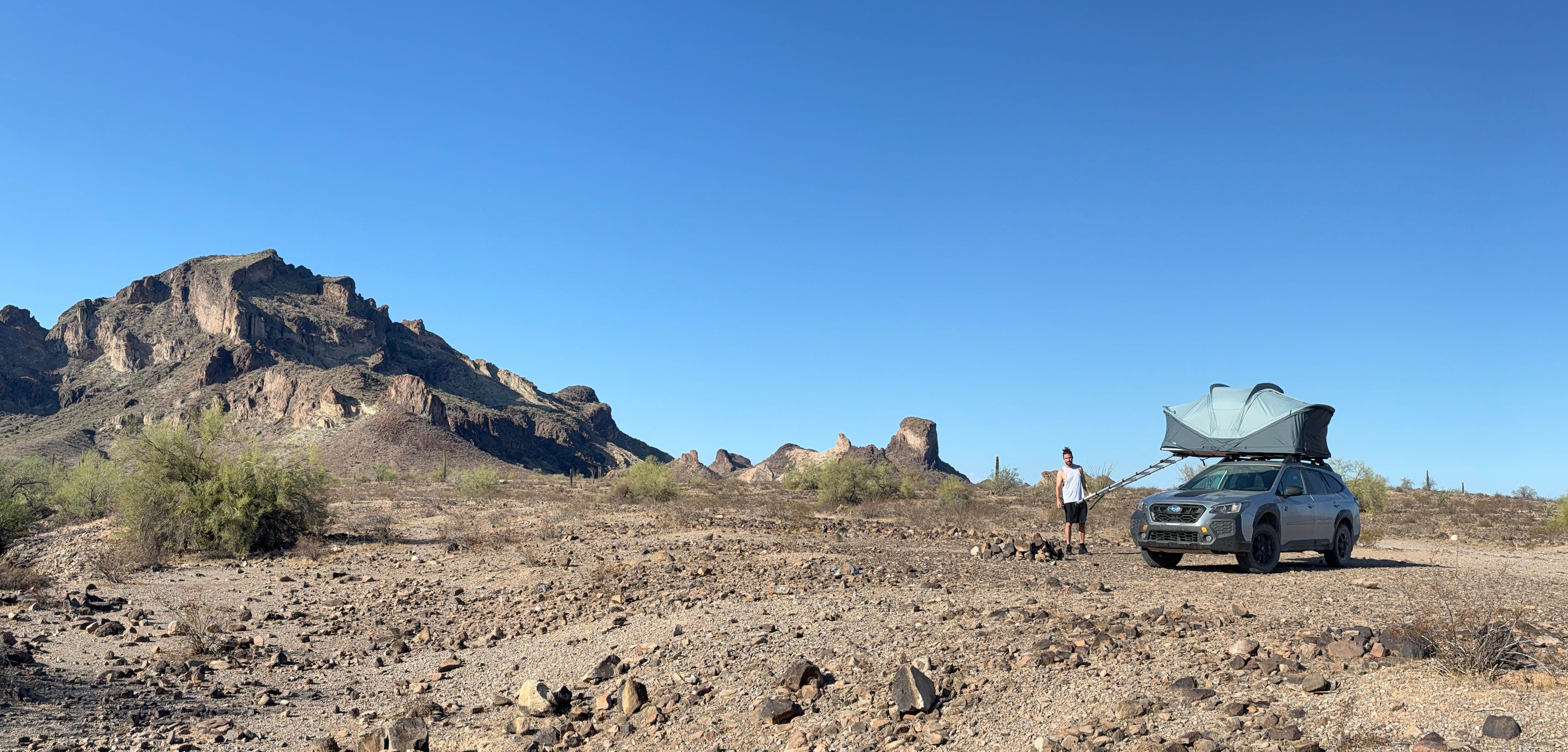 Steffanie & Joshua's photo at Saddle Mountain BLM (Tonopah, AZ) near Salome, AZ