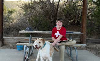 Neil T.'s photo of camping with pets at Sagebrush Campground — Palo Duro Canyon State Park near Fritch, TX