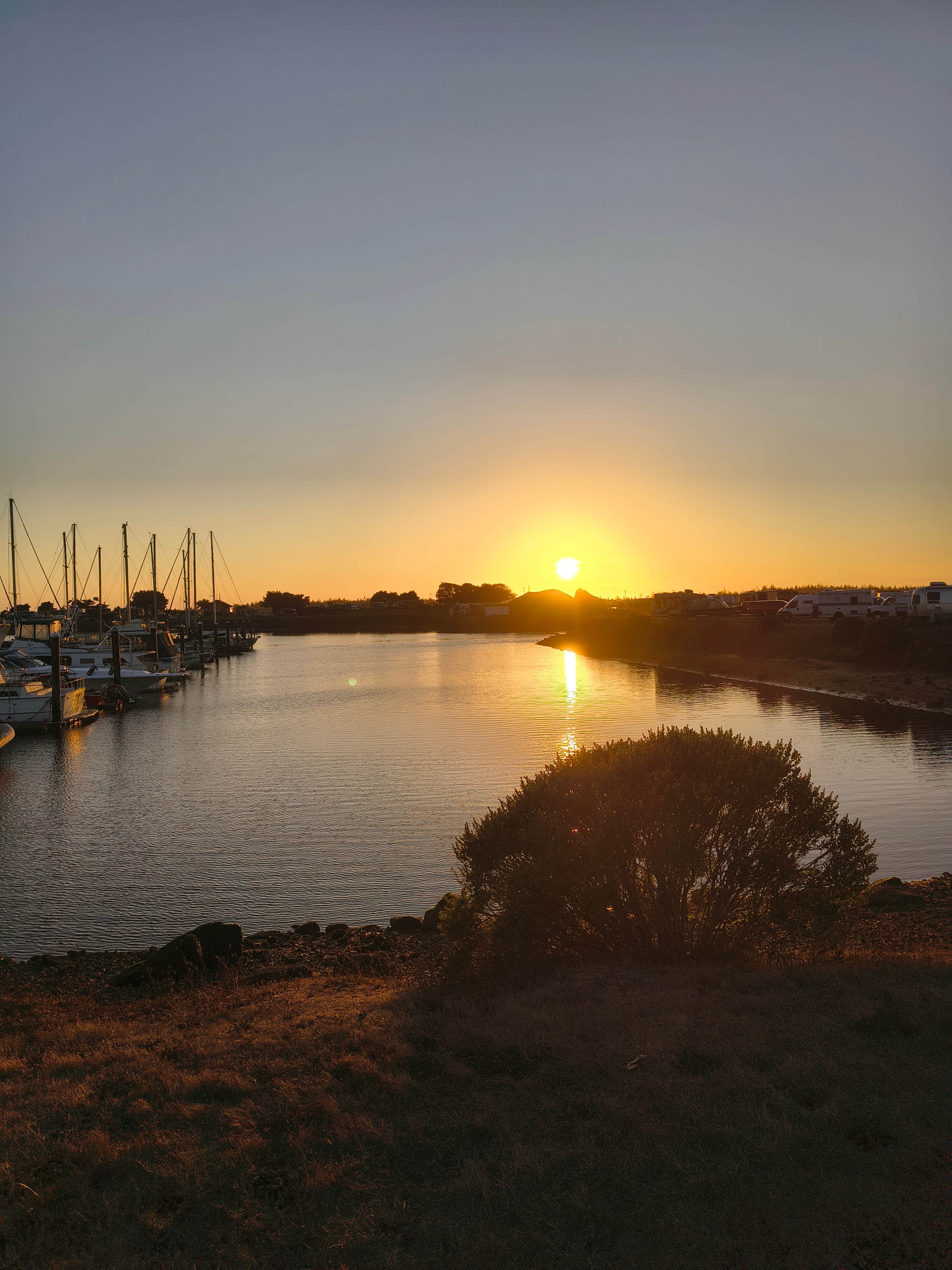 Camper-submitted photo at Salmon Harbor Marina near Coos Bay, OR