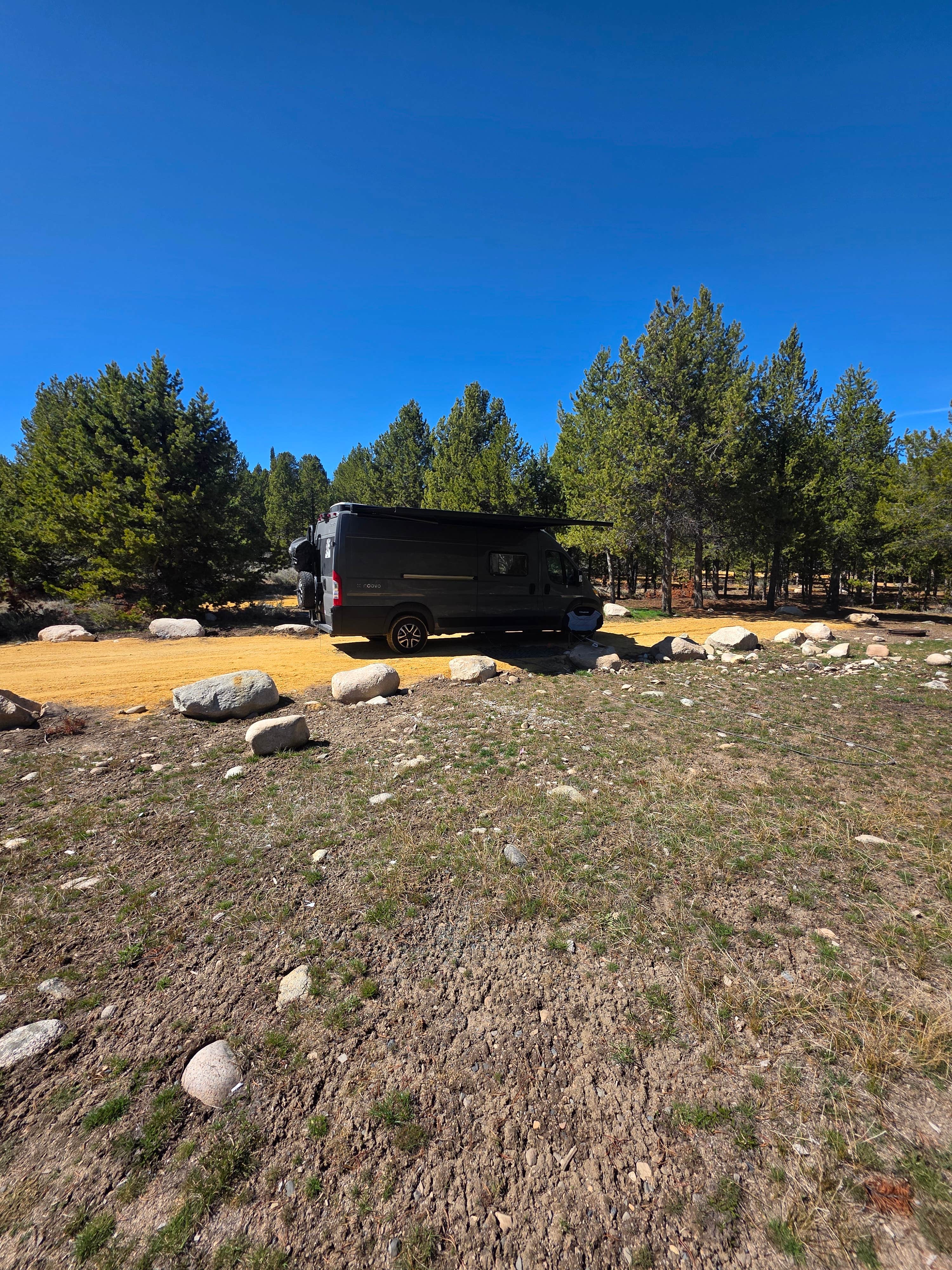 Camping near Salmon River - Dispersed Camping: Salmon River Roadside Camp, Stanley, Idaho