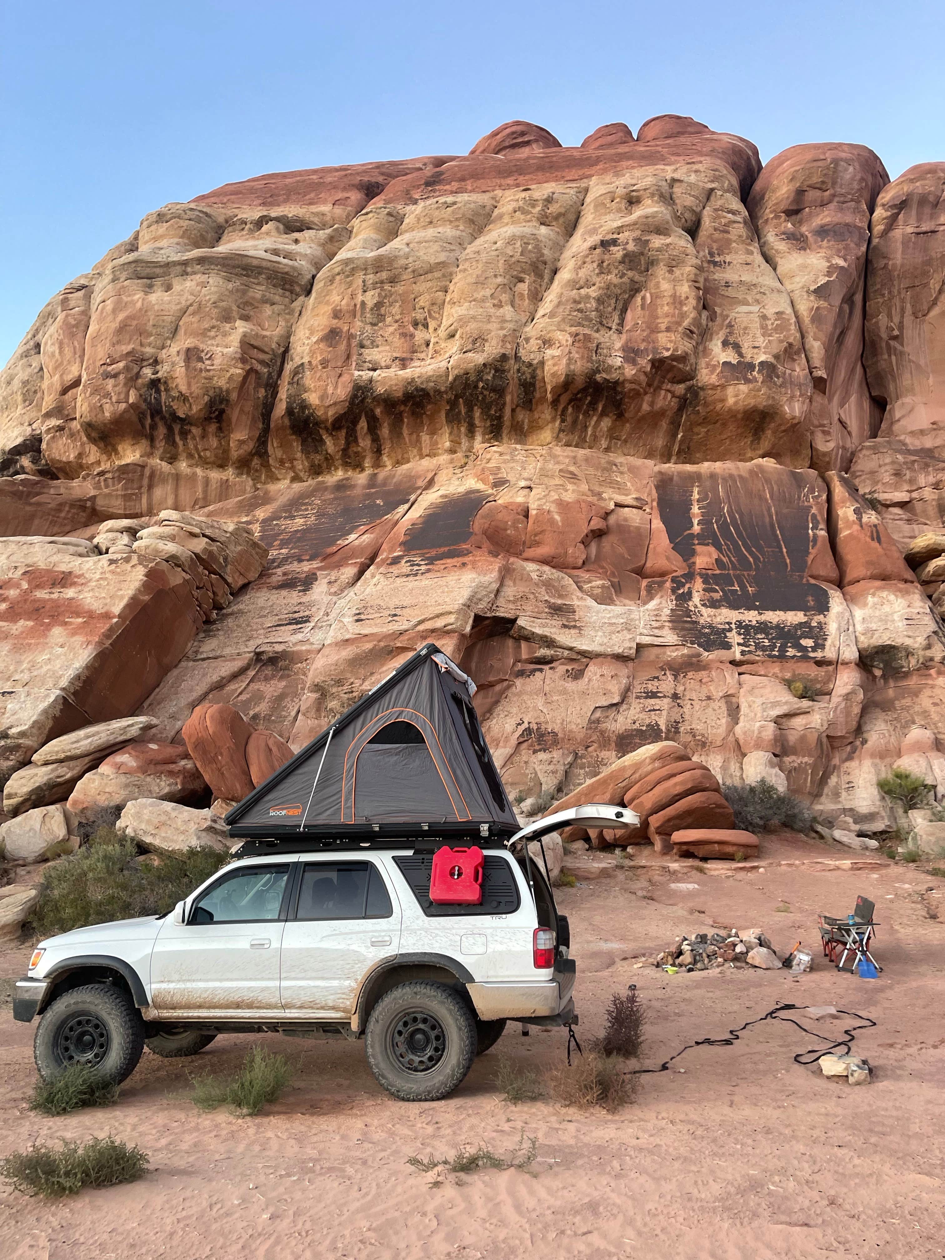 Greg's photo of a dispersed camping area at Salt Valley Dispersed Camping near Thompson, UT