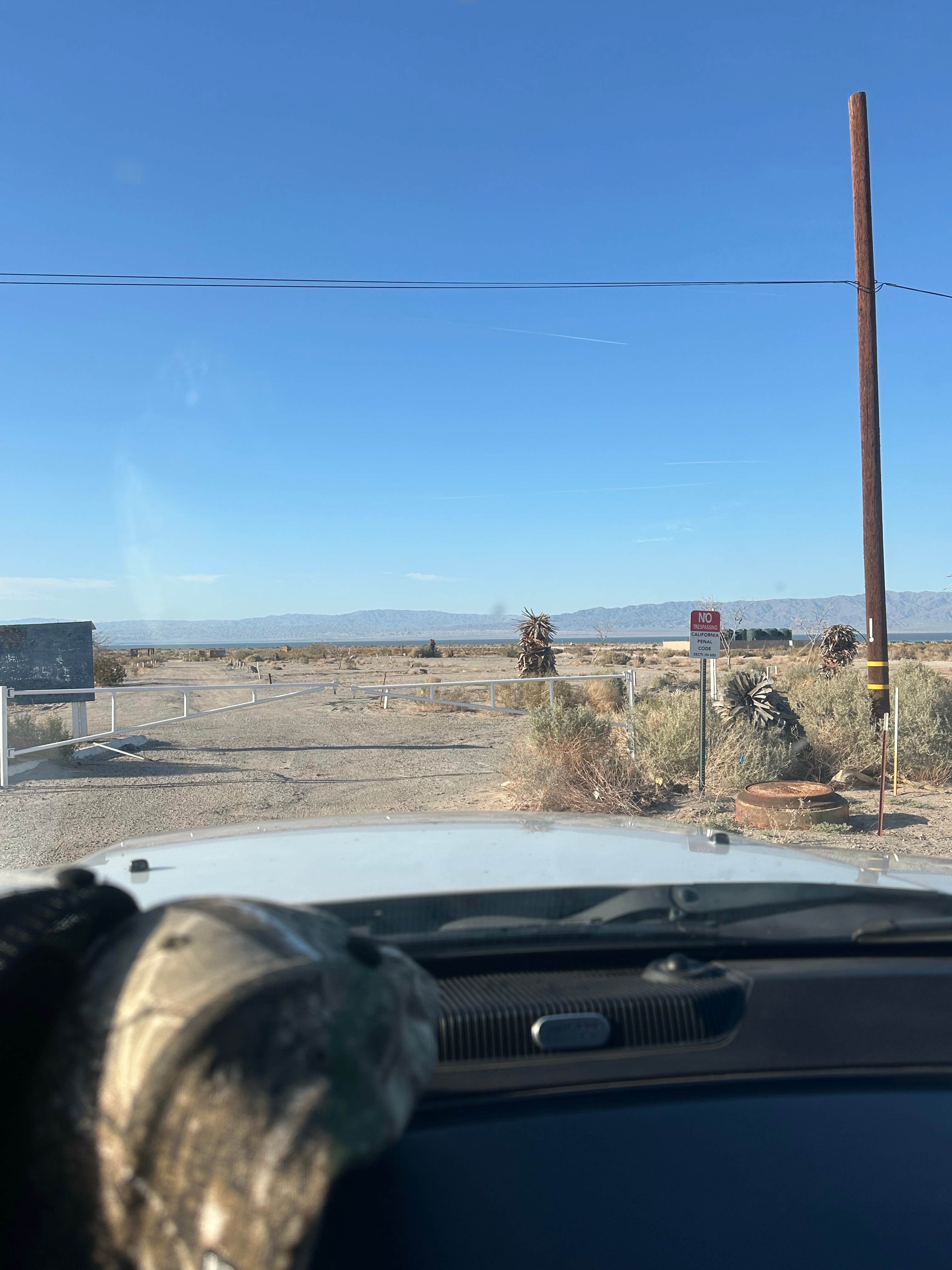 Salton Sea Palm Beach Dispersed Campground - PERMANENTLY CLOSED
