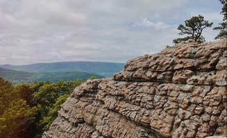 Taylor M.'s photo of a dispersed camping area at Sam's Throne Recreation Area in Arkansas