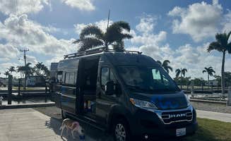 Bruno A.'s photo of camping with pets at San Carlos RV Resort & Marina near Marco Island, FL