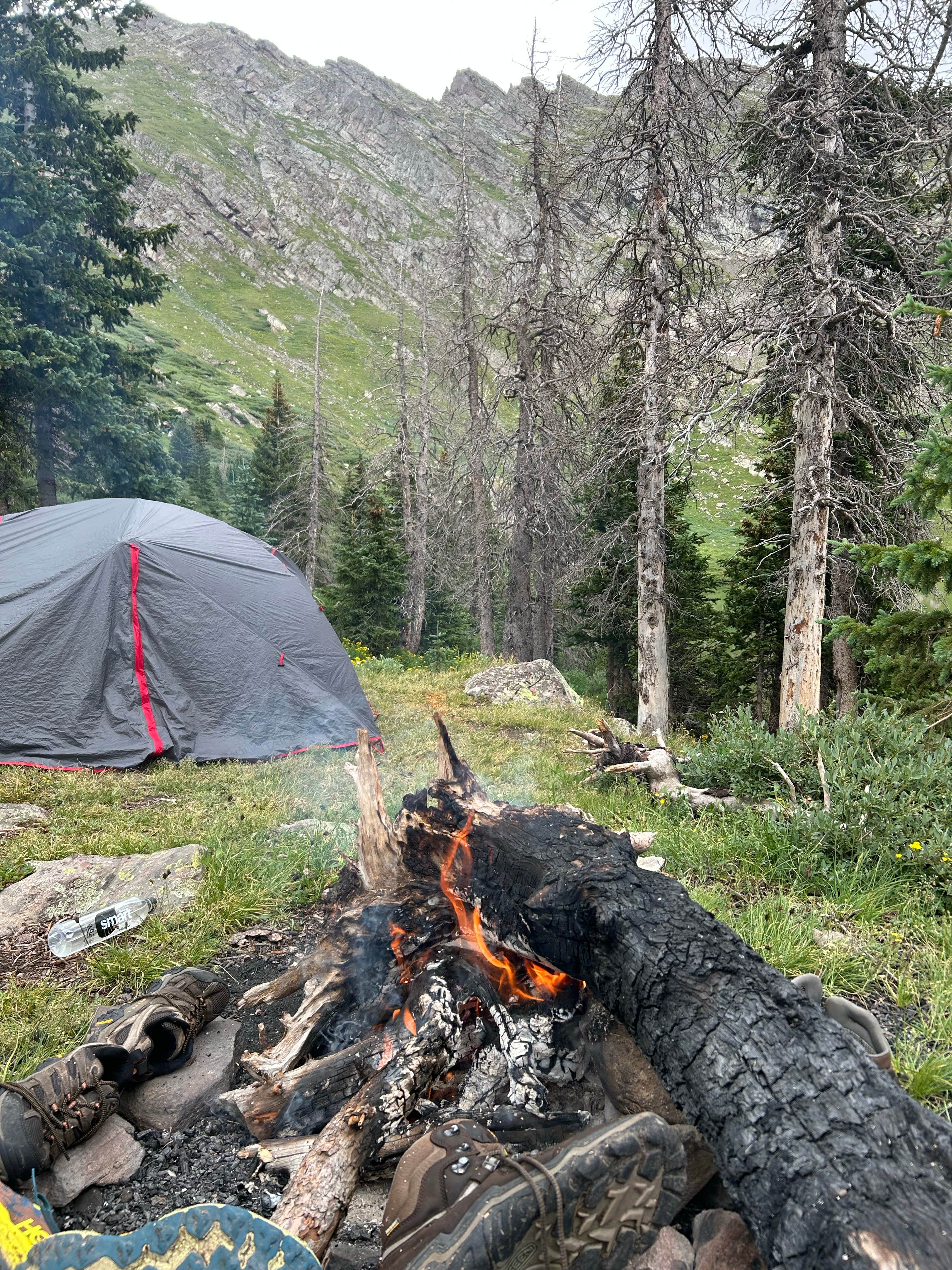 Daniel E.'s photo of tent camping at San Isabel Lake near Salida, CO