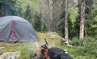 Daniel E.'s photo of tent camping at San Isabel Lake near Gardner, CO