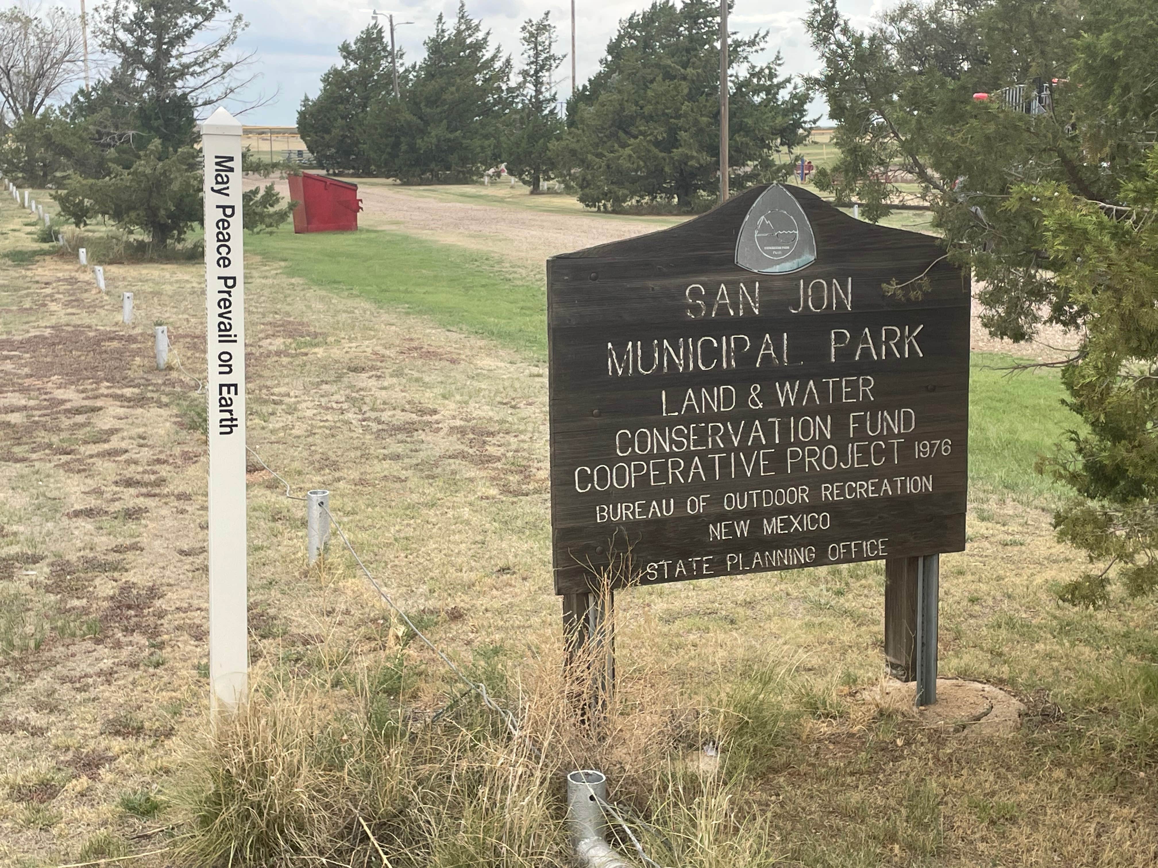 Camper-submitted photo at San Jon Village free CG near Clovis, NM
