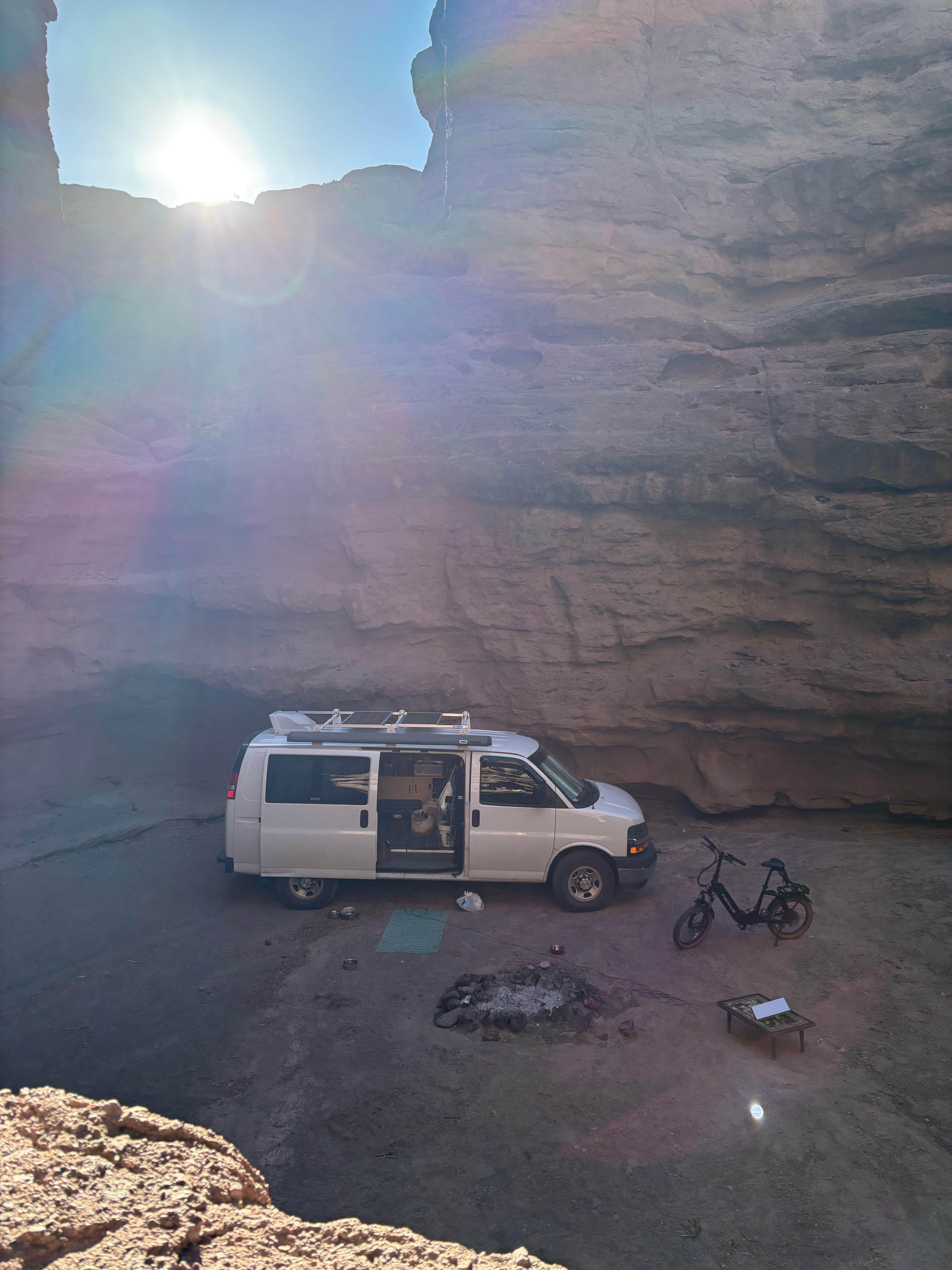 Emily S.'s photo of rv camping at San Lorenzo Canyon Dispersed near Polvadera, NM