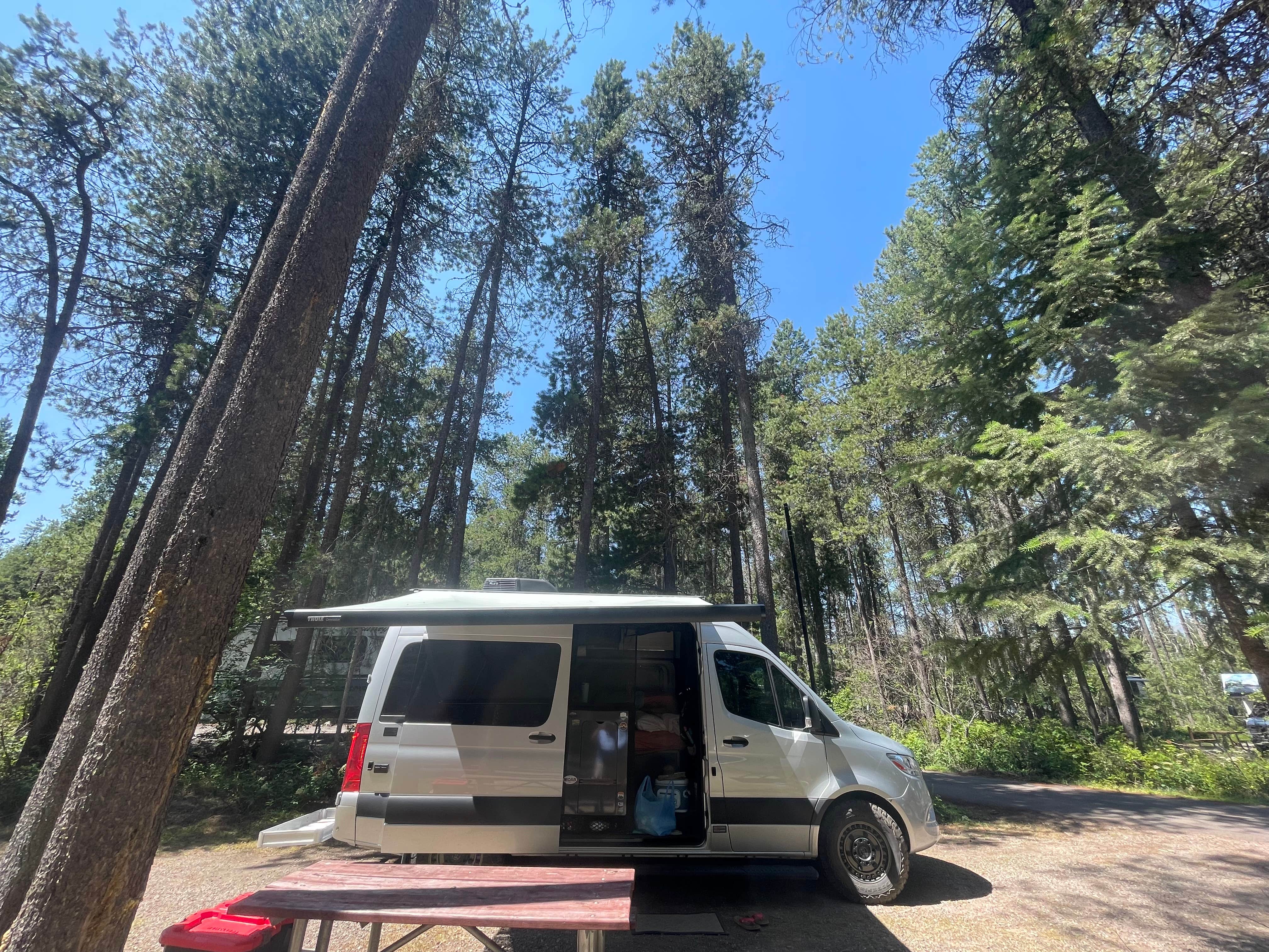 Cindy S.'s photo of rv camping at Moose Creek RV Resort and Bed & Breakfast near Glacier National Park