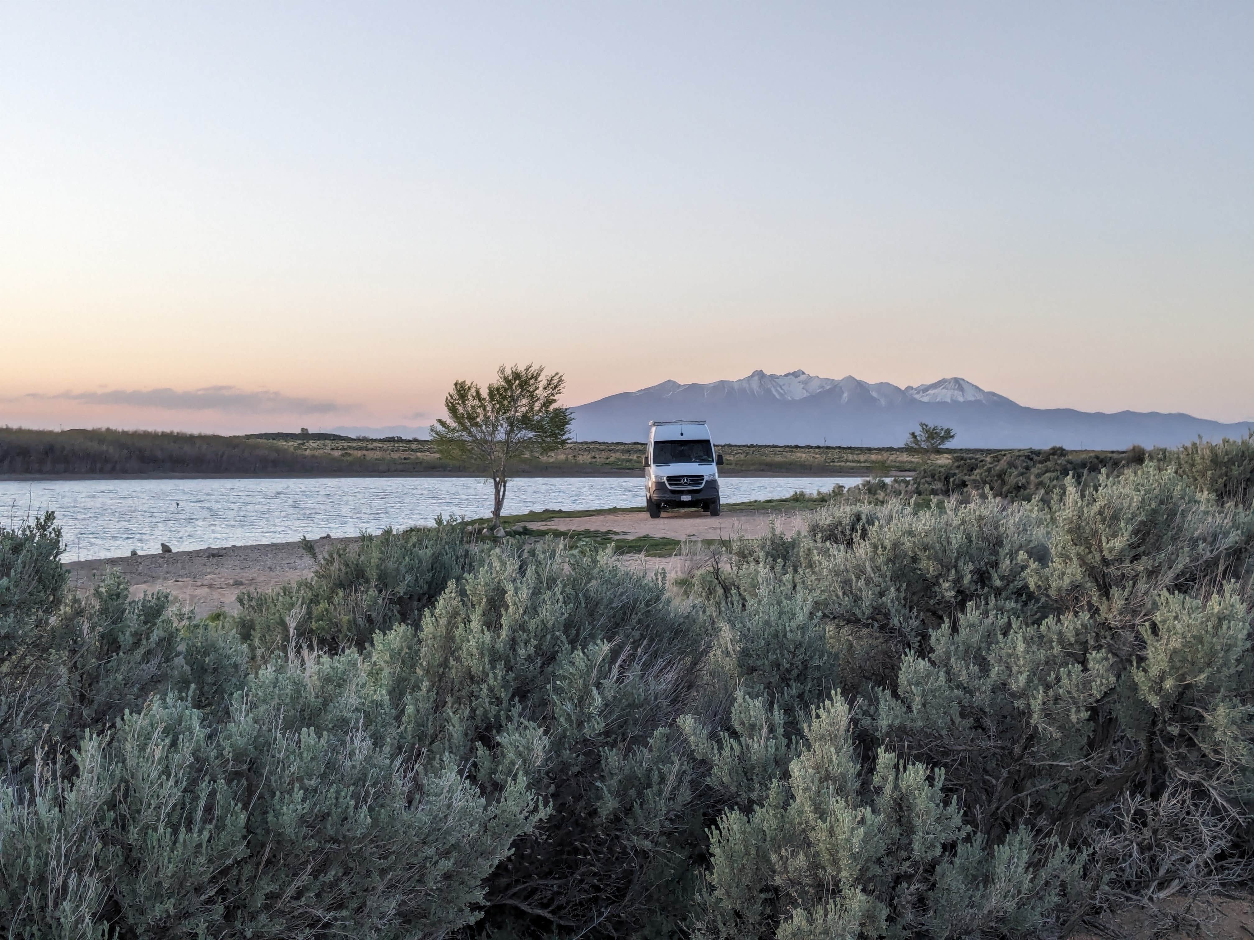 Camper-submitted photo at Sanchez Stabilization Reservoir near Blanca, CO