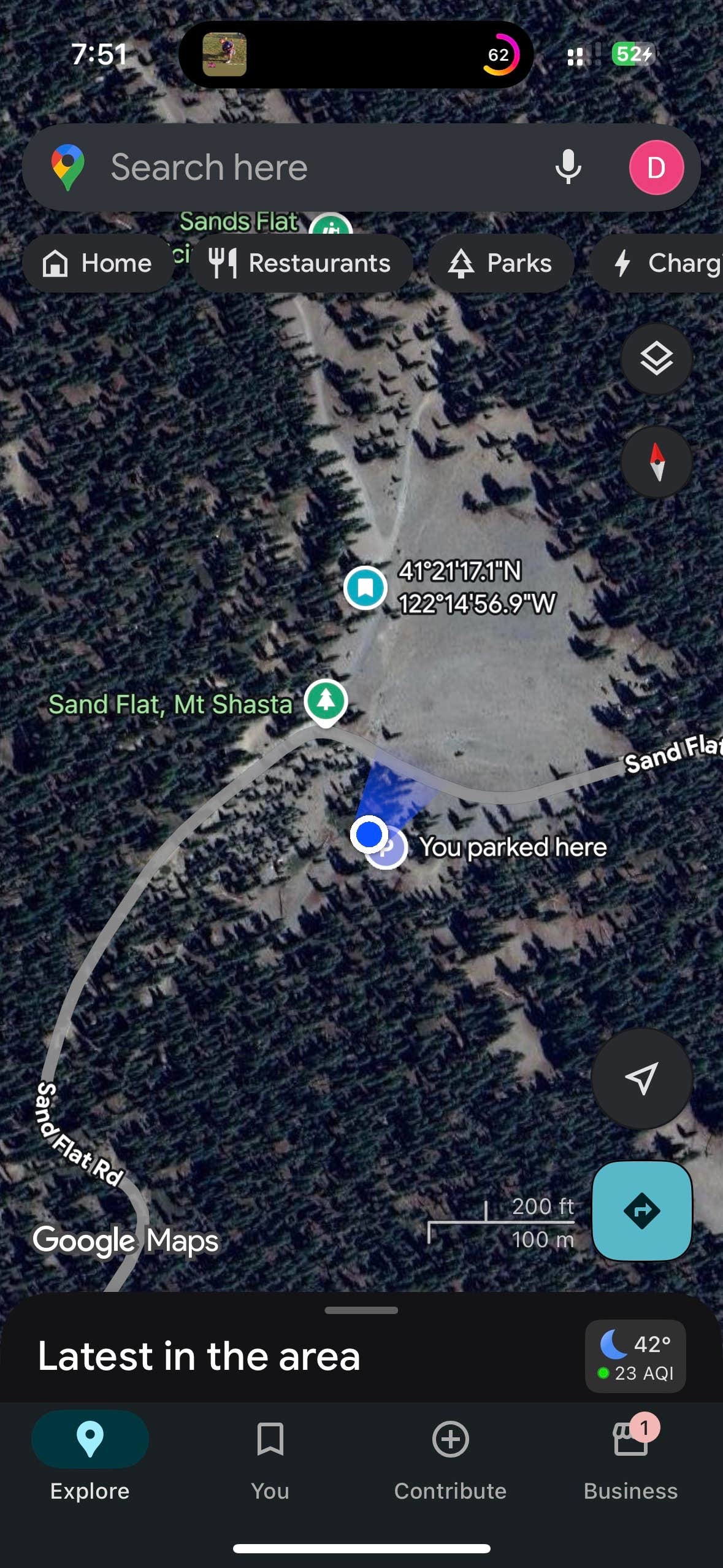 Camper submitted image from Sand Flat Wild Camping - 3