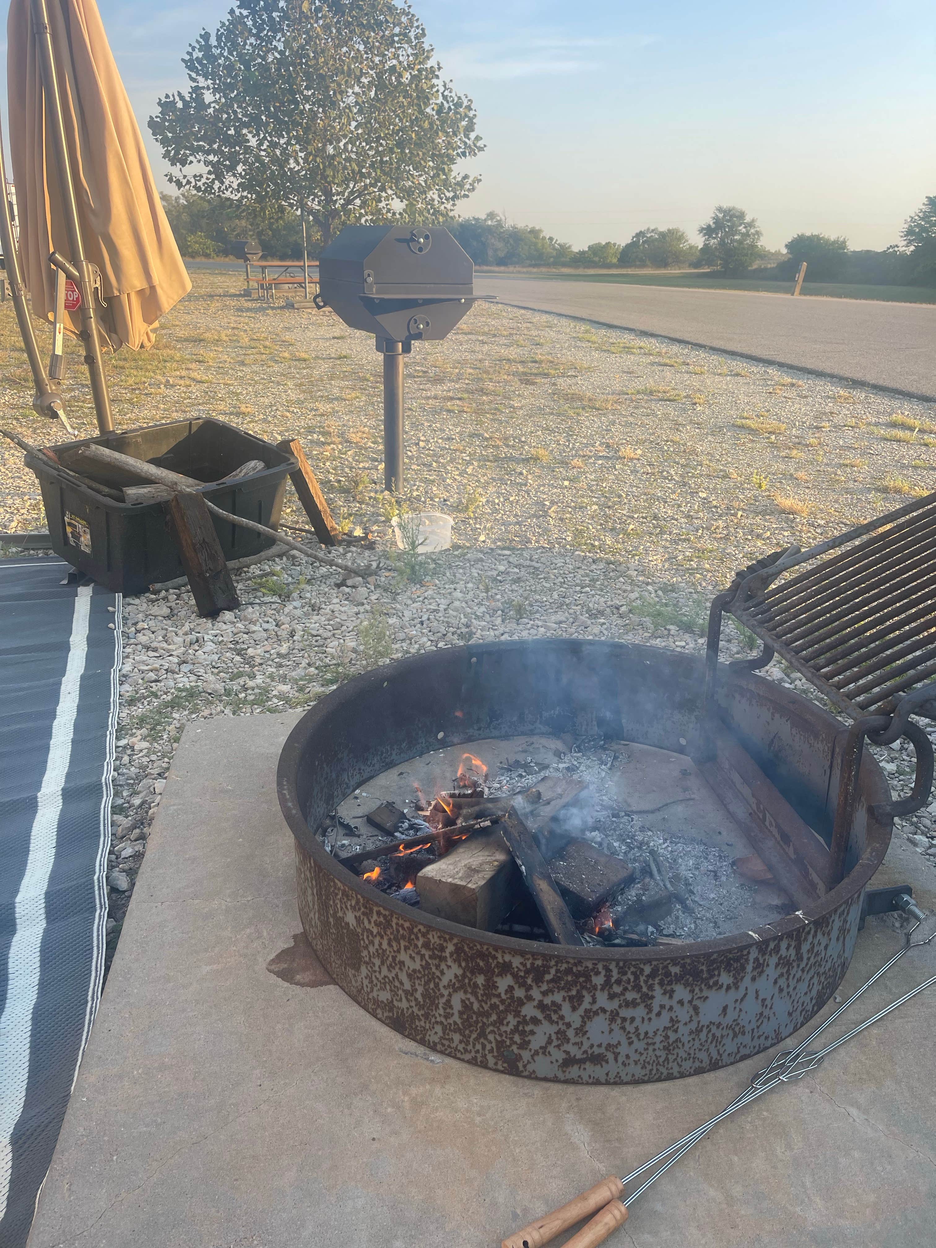 Camper-submitted photo at Sand Hills State Park Campground near Hutchinson, KS