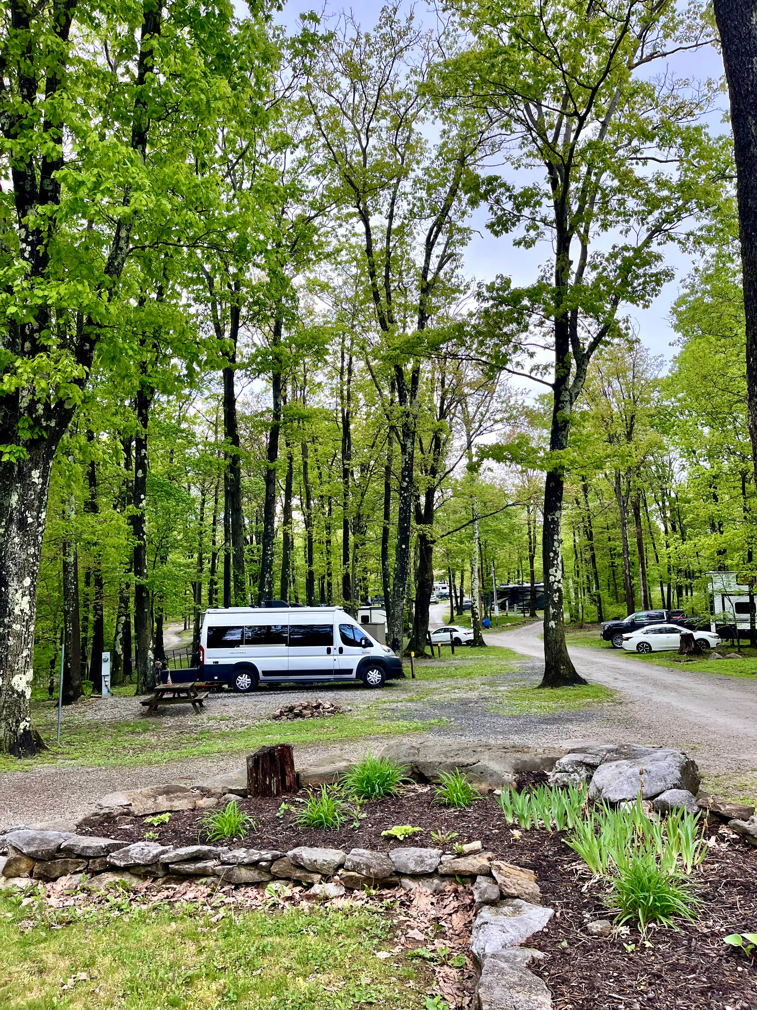 Tony C.'s photo of rv camping at Sand Springs Campground near Paw Paw, WV