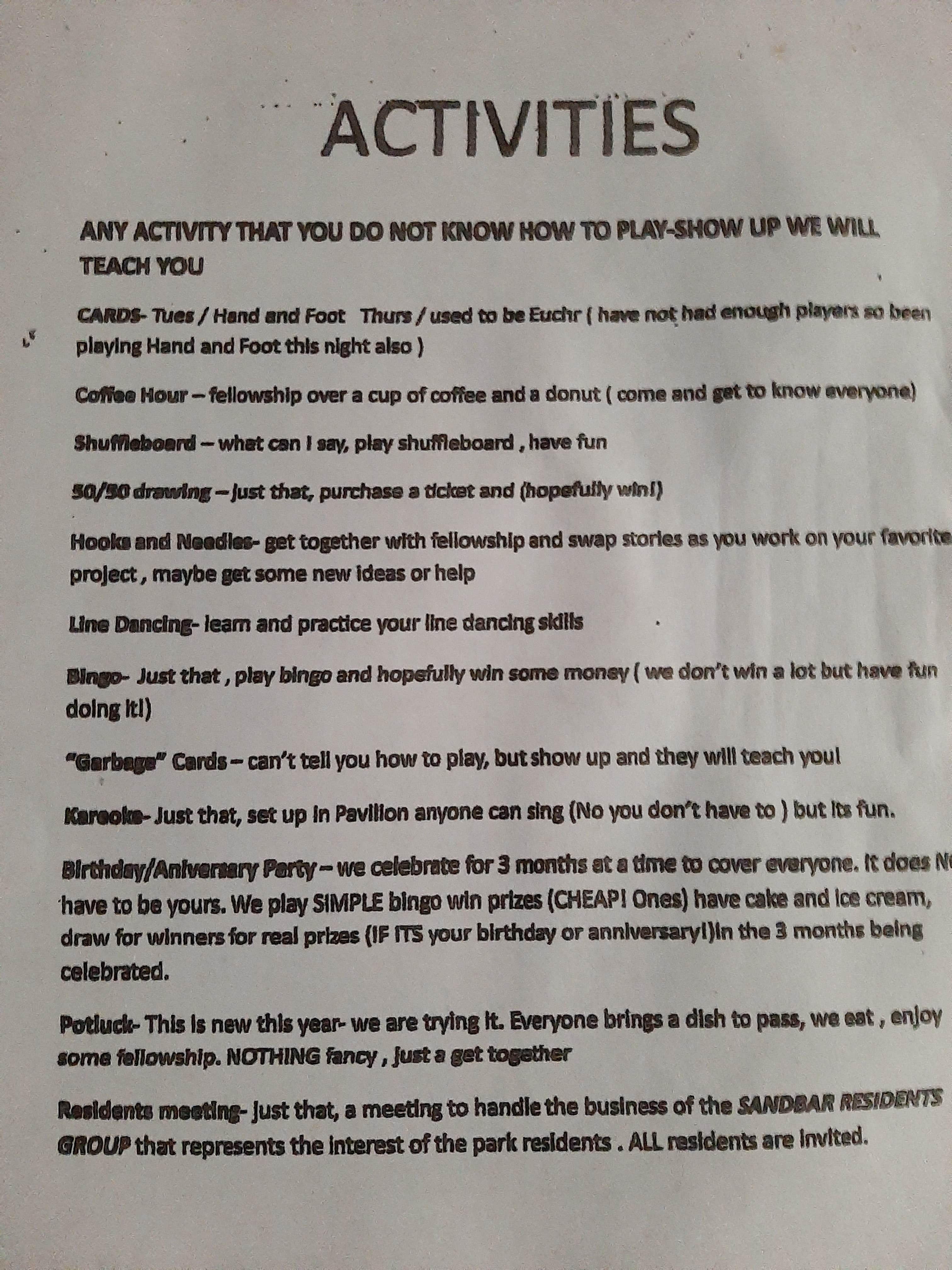 Camper submitted image from Sandbar RV Resort - 1